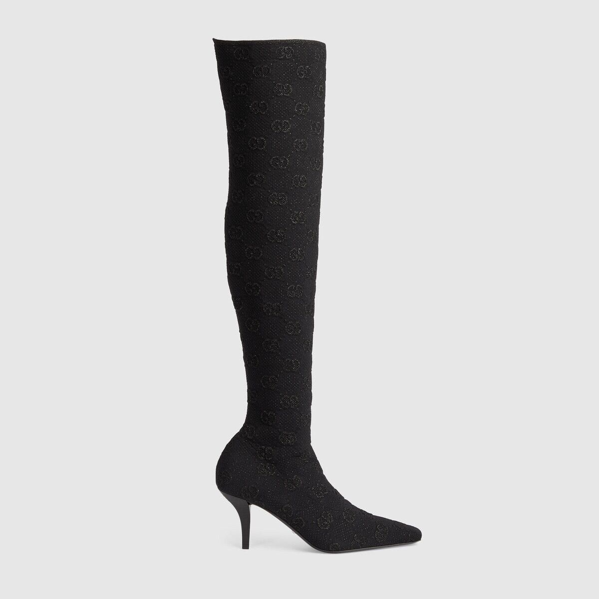 Gucci Interlocking G Knee High Boots SIZE 36
