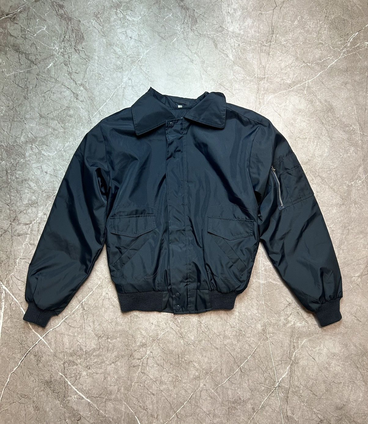Alpha Industries × Vintage Vintage Nylon Bomber Jacket MA1 Y2K Size US M / EU 48-50 / 2 - 3 Thumbnail