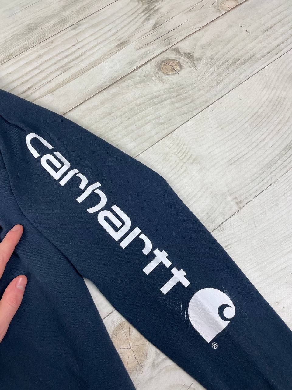 Carhartt Vintage Carhartt Big Logo Long Sleeve T Shirt Size US L / EU 52-54 / 3 - 8 Thumbnail