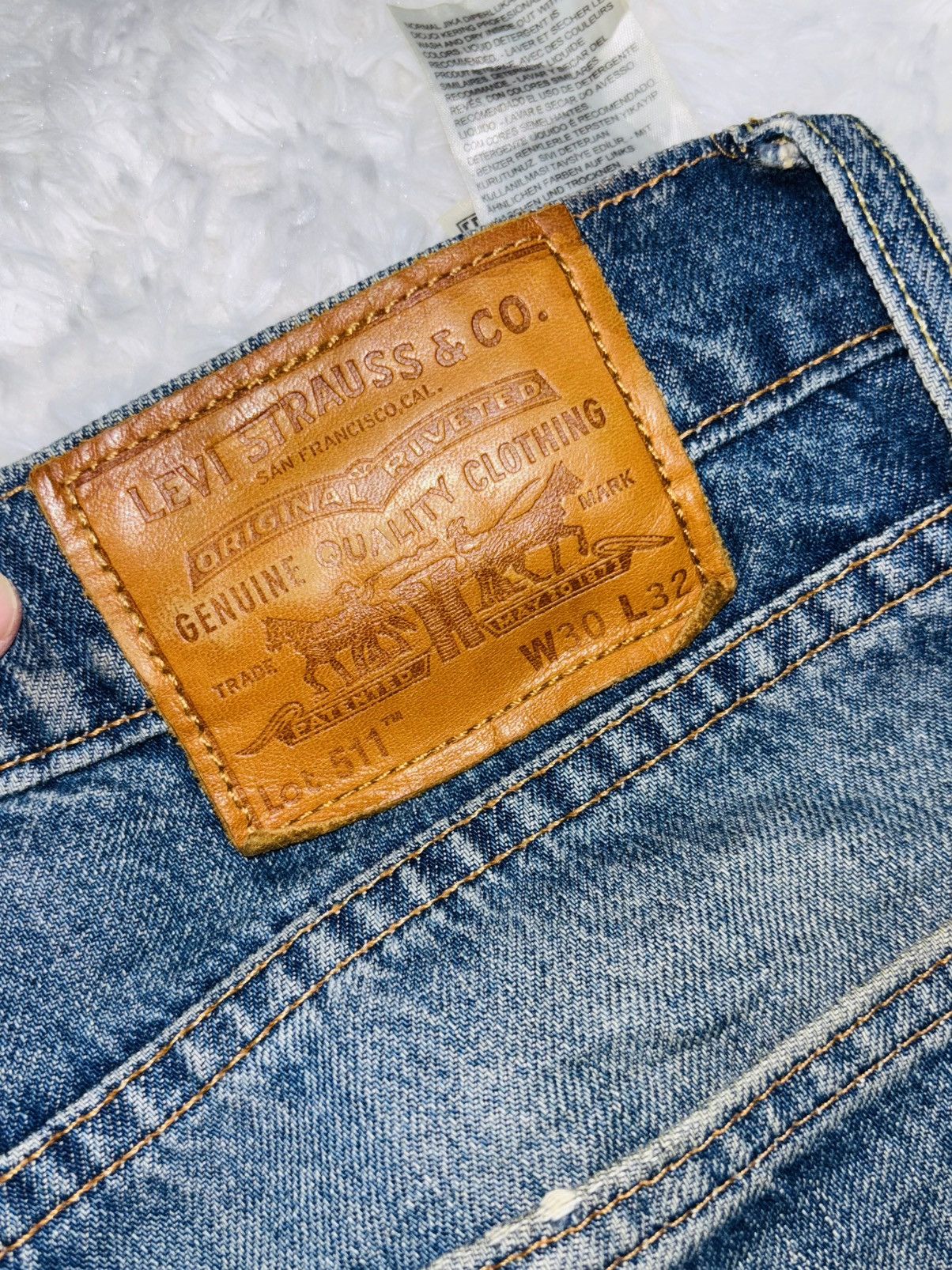 Designer × Levi's × Vintage levi jeans Size US 32 / EU 48 - 7 Thumbnail