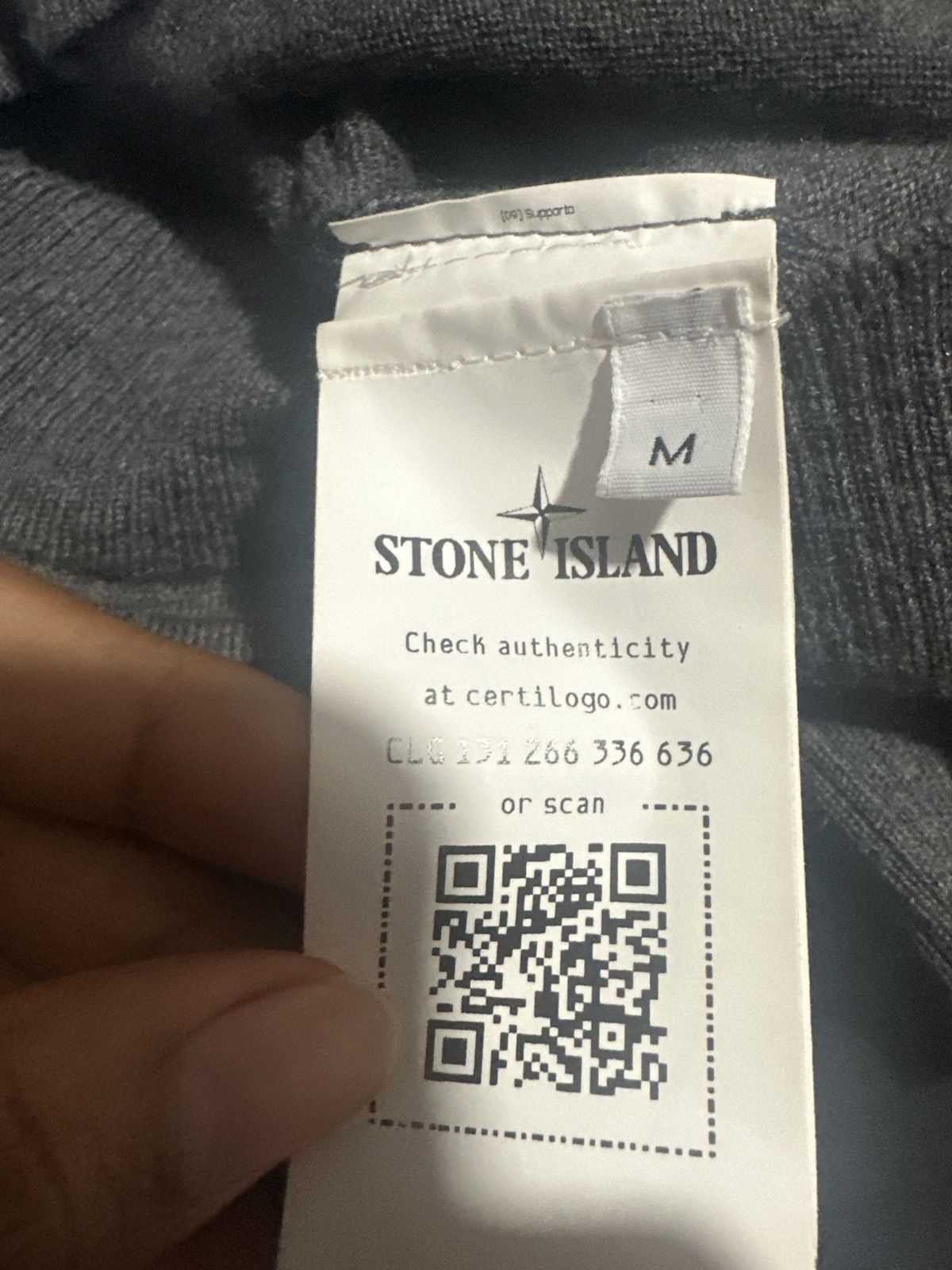 Stone Island Stone Island Melange Grey Sweater Size US M / EU 48-50 / 2 - 5 Thumbnail
