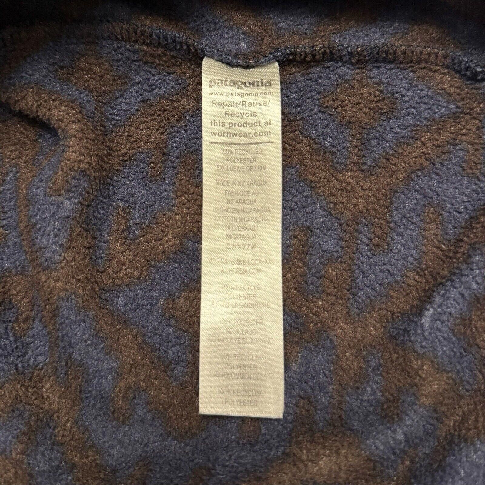Patagonia VTG Patagonia Snap T Fleece Diamond Geometric Pattern Mens M Size US M / EU 48-50 / 2 - 4 Thumbnail