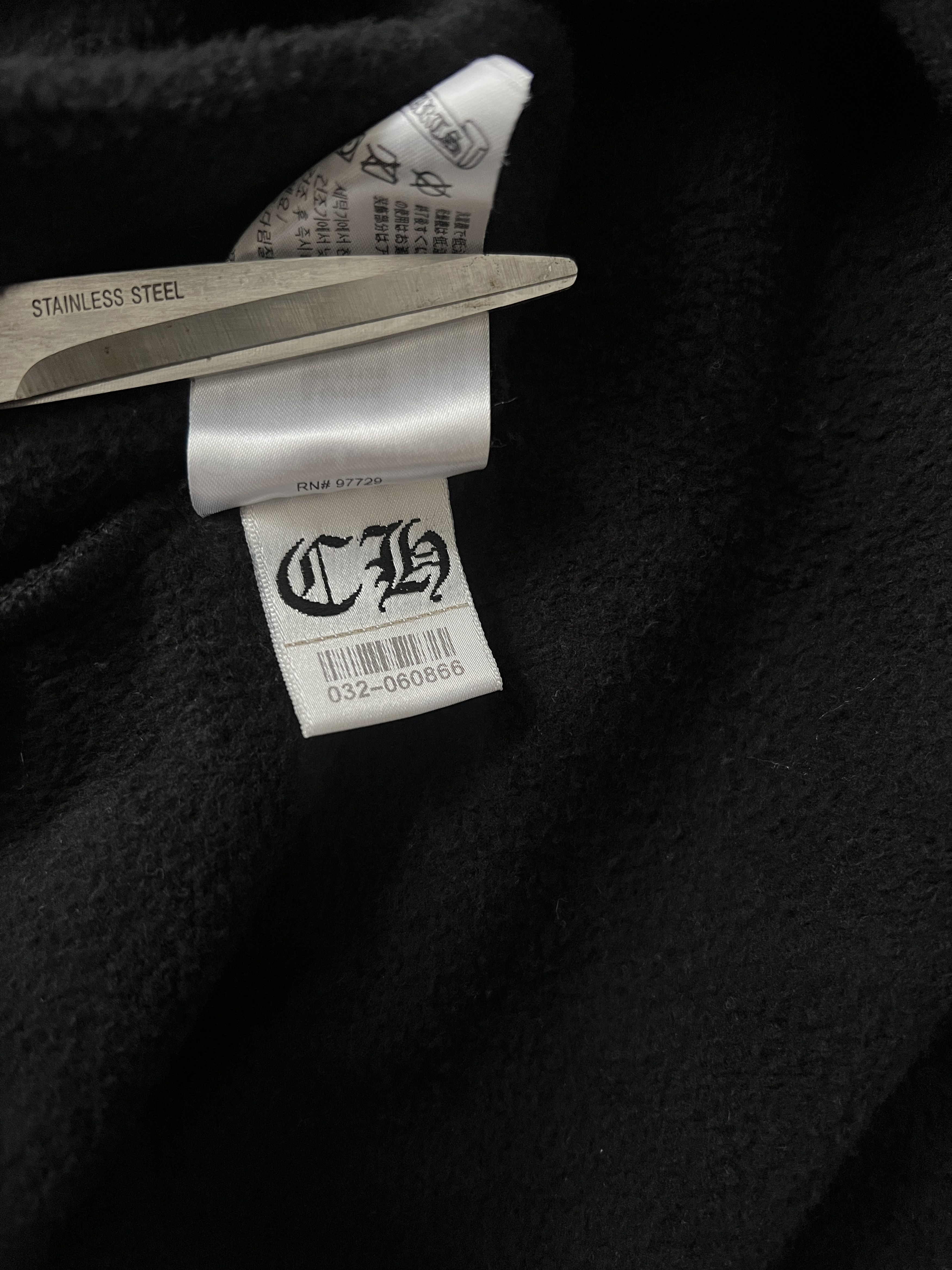 Chrome Hearts Chrome Hearts Stencil Hoodie Black Size US XL / EU 56 / 4 - 9 Thumbnail