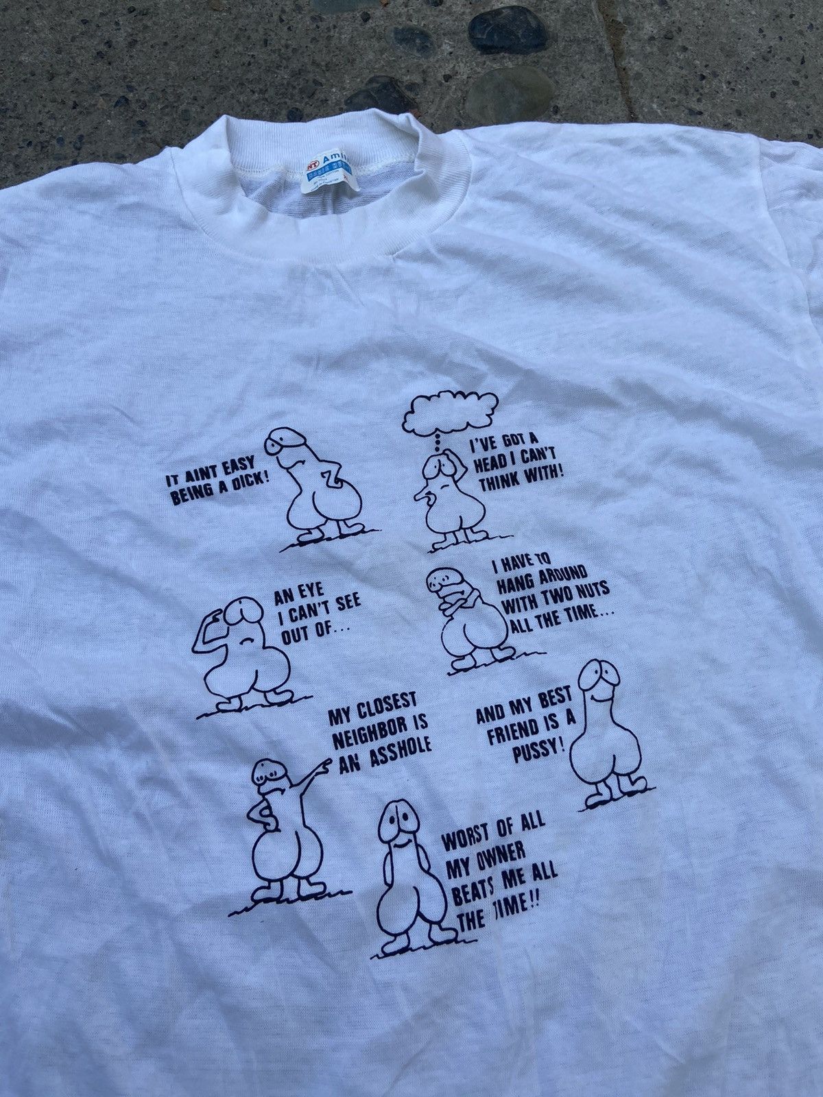 Vintage Vintage don’t be a dick T shirt Size US XL / EU 56 / 4 - 2 Thumbnail