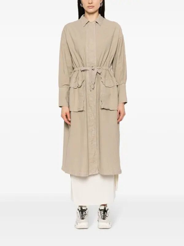 Golden Goose o1y0725 Overcoat in Beige Size XS / US 0-2 / IT 36-38 - 5 Thumbnail