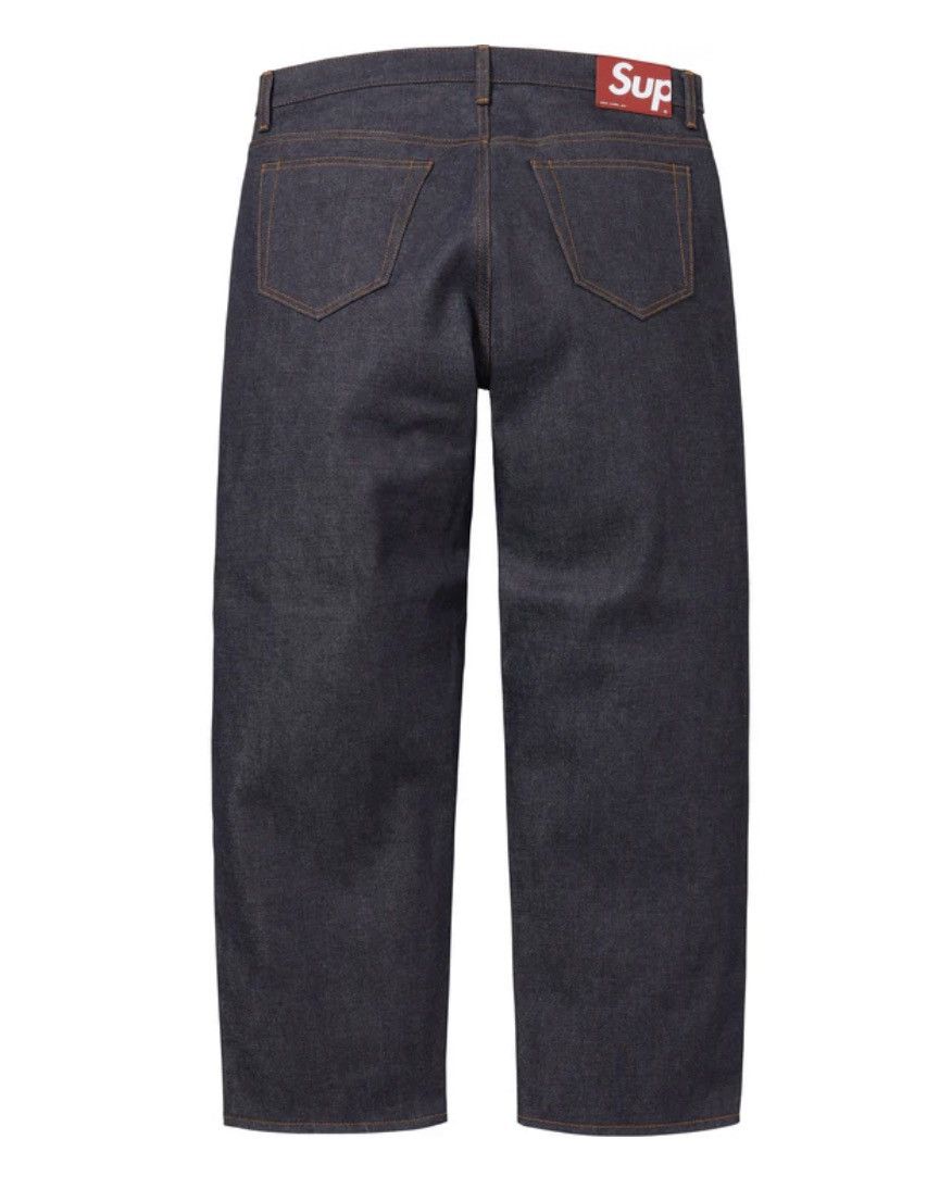 Supreme Supreme Rigid Loose Fit Selvedge Jean Size US 32 / EU 48 - 5 Thumbnail