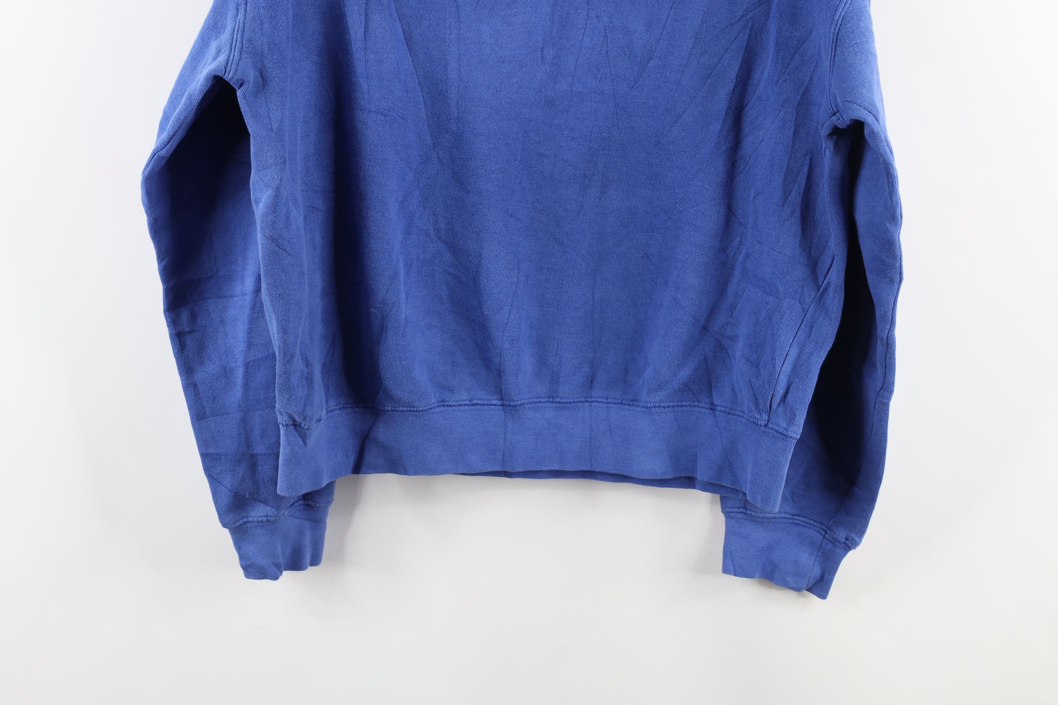 Vintage Vintage Spell Out Duke University Hoodie Sweatshirt Blue Size US S / EU 44-46 / 1 - 11 Thumbnail