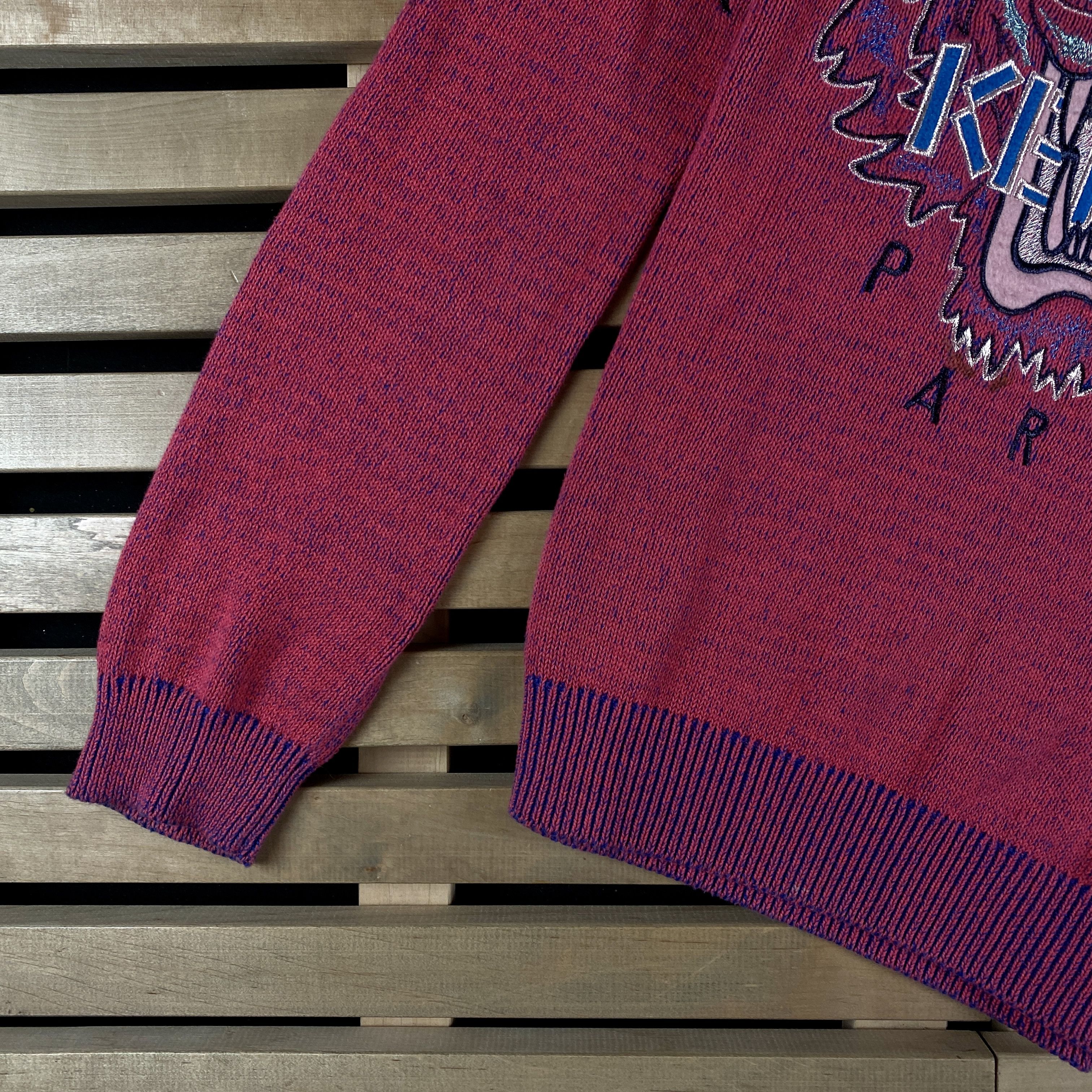 Women’s Sweater Sweatshirt Kenzo Jungle Size XS Big Tiger