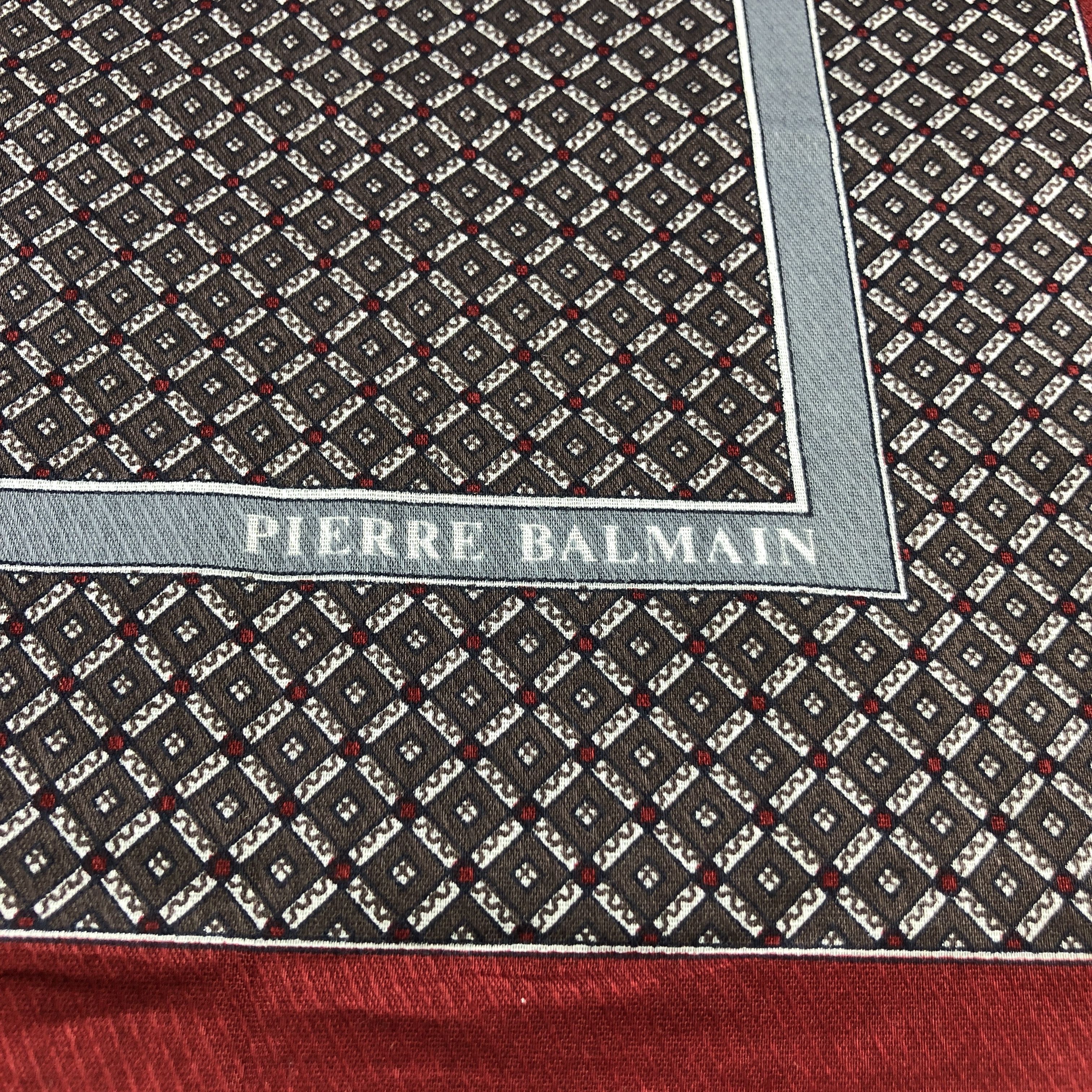 Pierre Balmain Pierre Balmain Handkerchief Neckerchief Bandana H2396 Size ONE SIZE - 4 Thumbnail