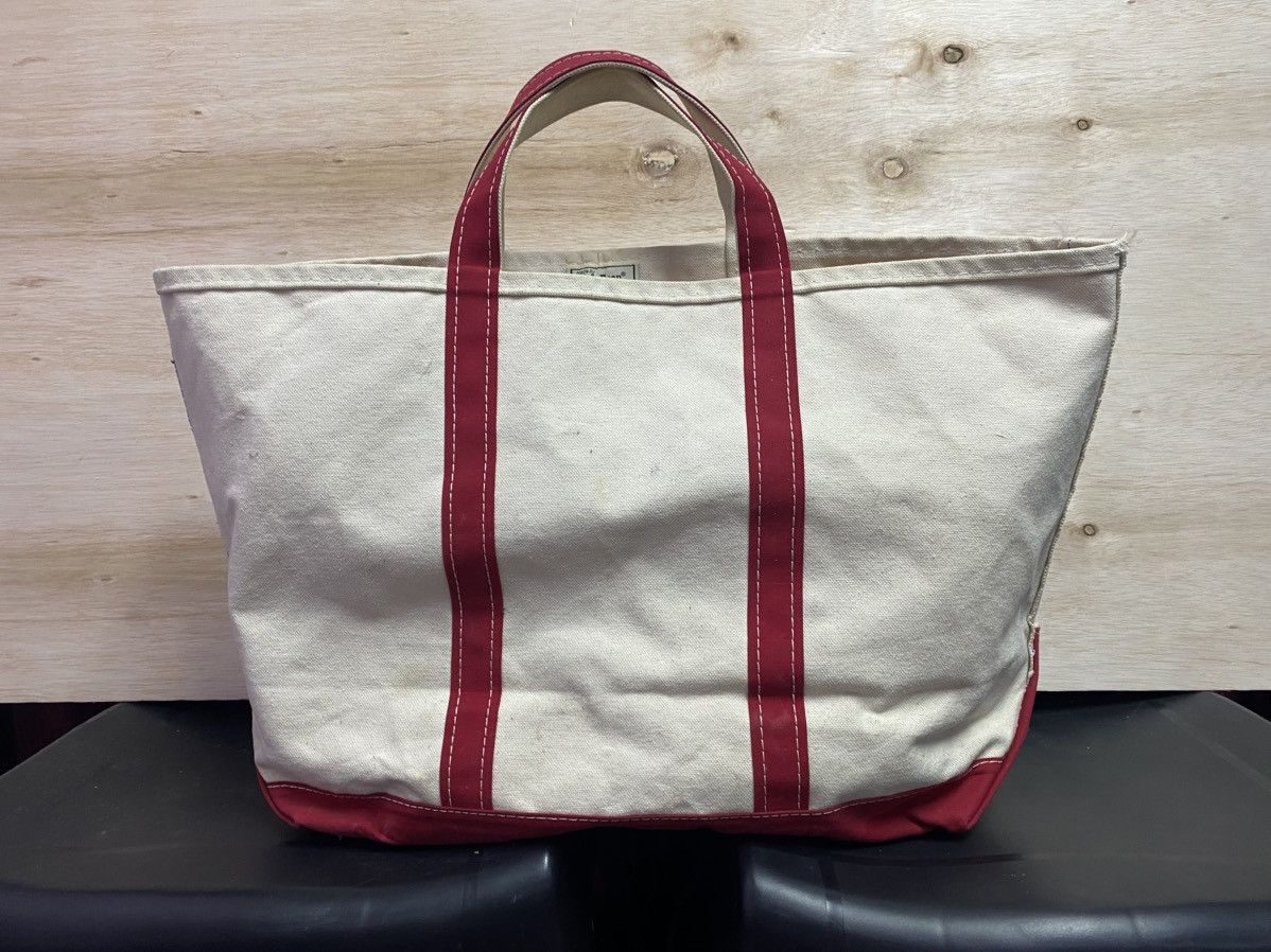 L.L. Bean Vintage 80' L.L.Bean Boat and Tote open-top canvas tote bag Size ONE SIZE - 1 Thumbnail
