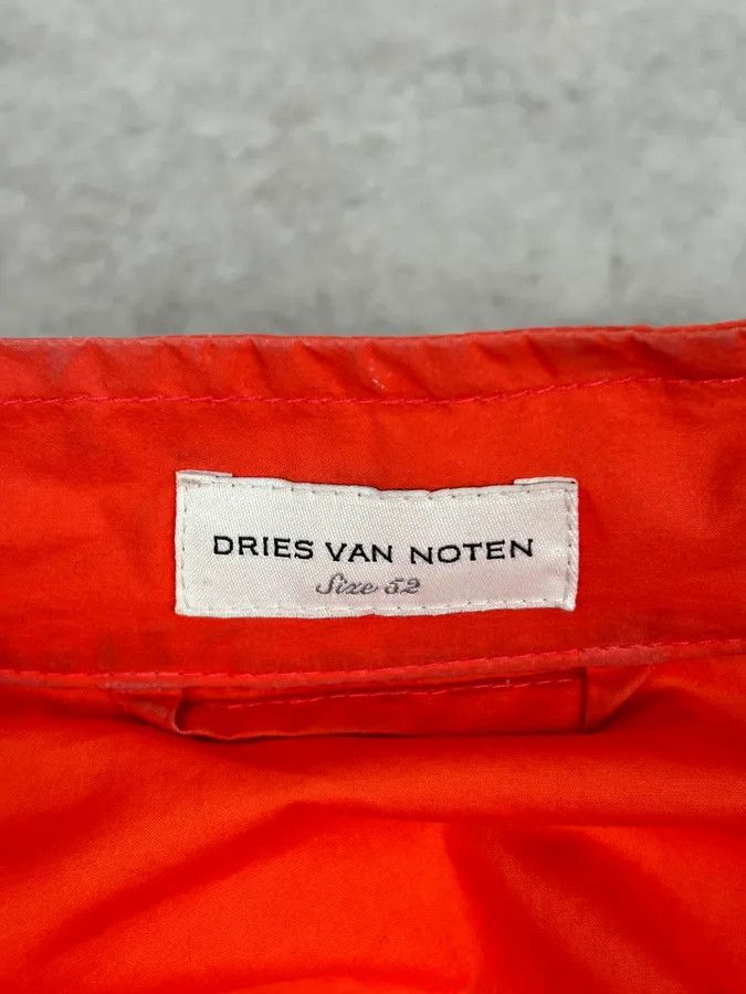 Dries Van Noten Dries Van Noten Red Striped Sleeve Windbreaker Jacket Size US L / EU 52-54 / 3 - 9 Thumbnail