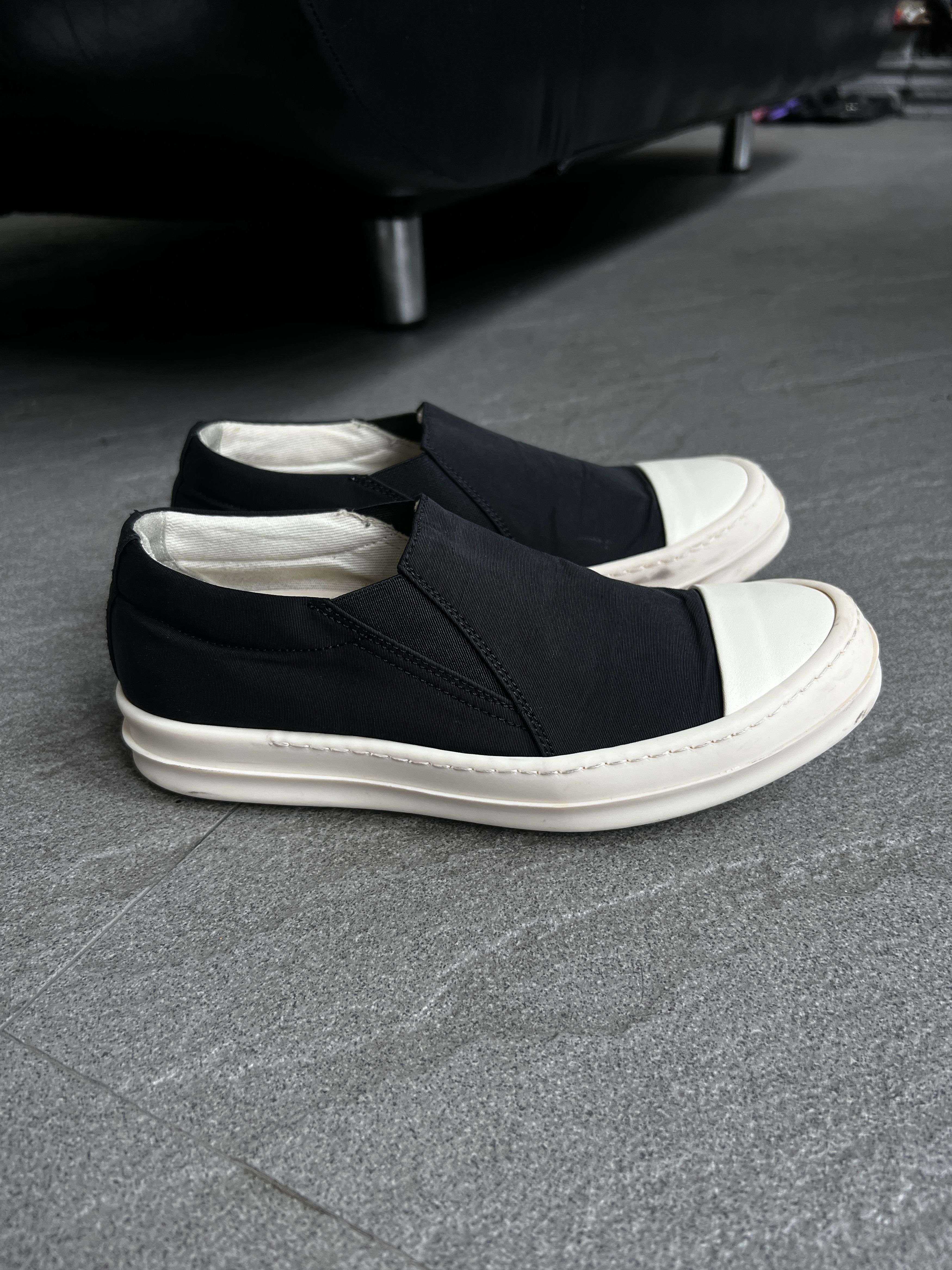 Rick Owens Drkshdw Rick Owens DRKSHDW Slip On Sneakers EU37.5 Size US 7.5 / IT 37.5 - 1 Thumbnail