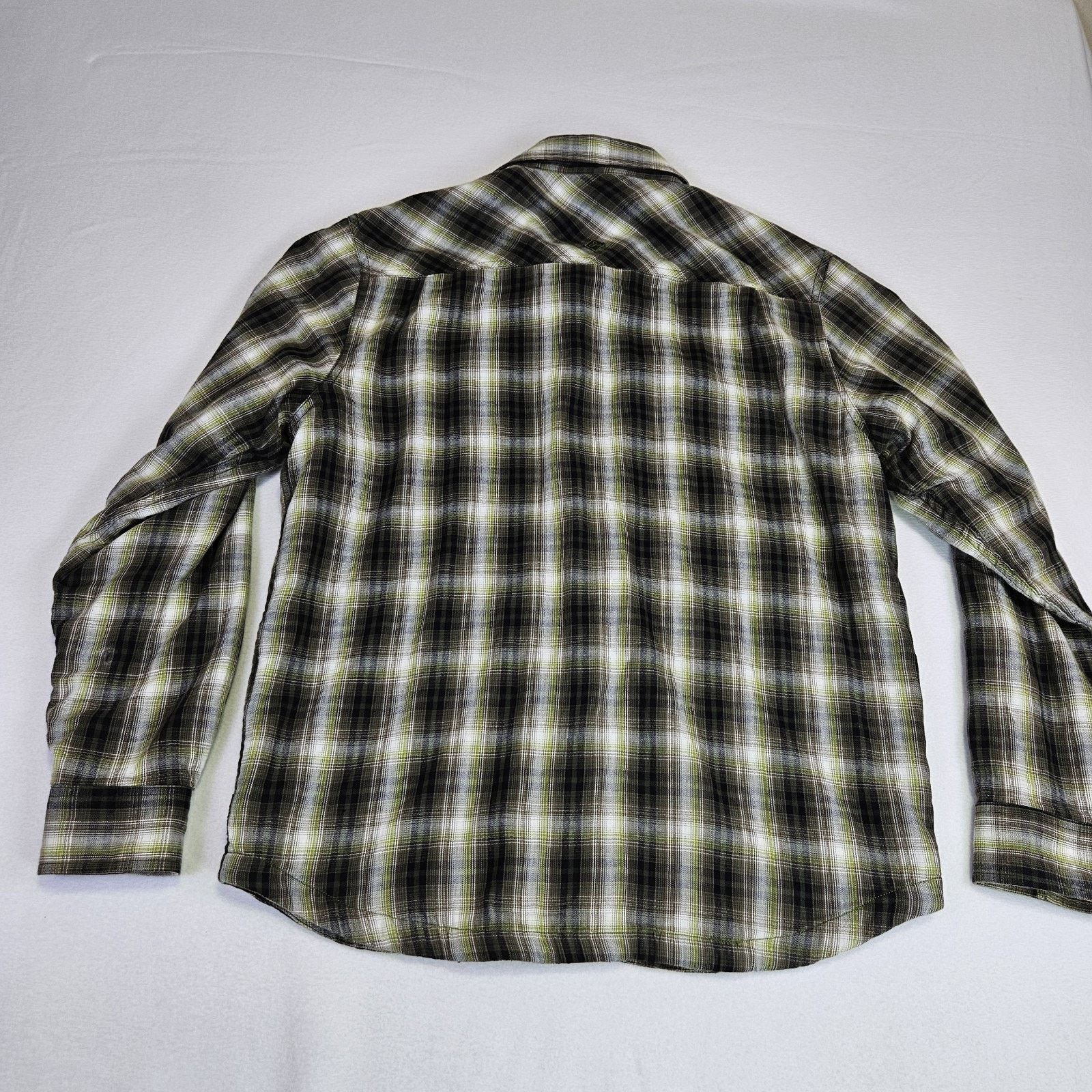 Prana PRANA Asylum Plaid Snap Flannel Shacket Thermal Lined Size US M / EU 48-50 / 2 - 13 Thumbnail