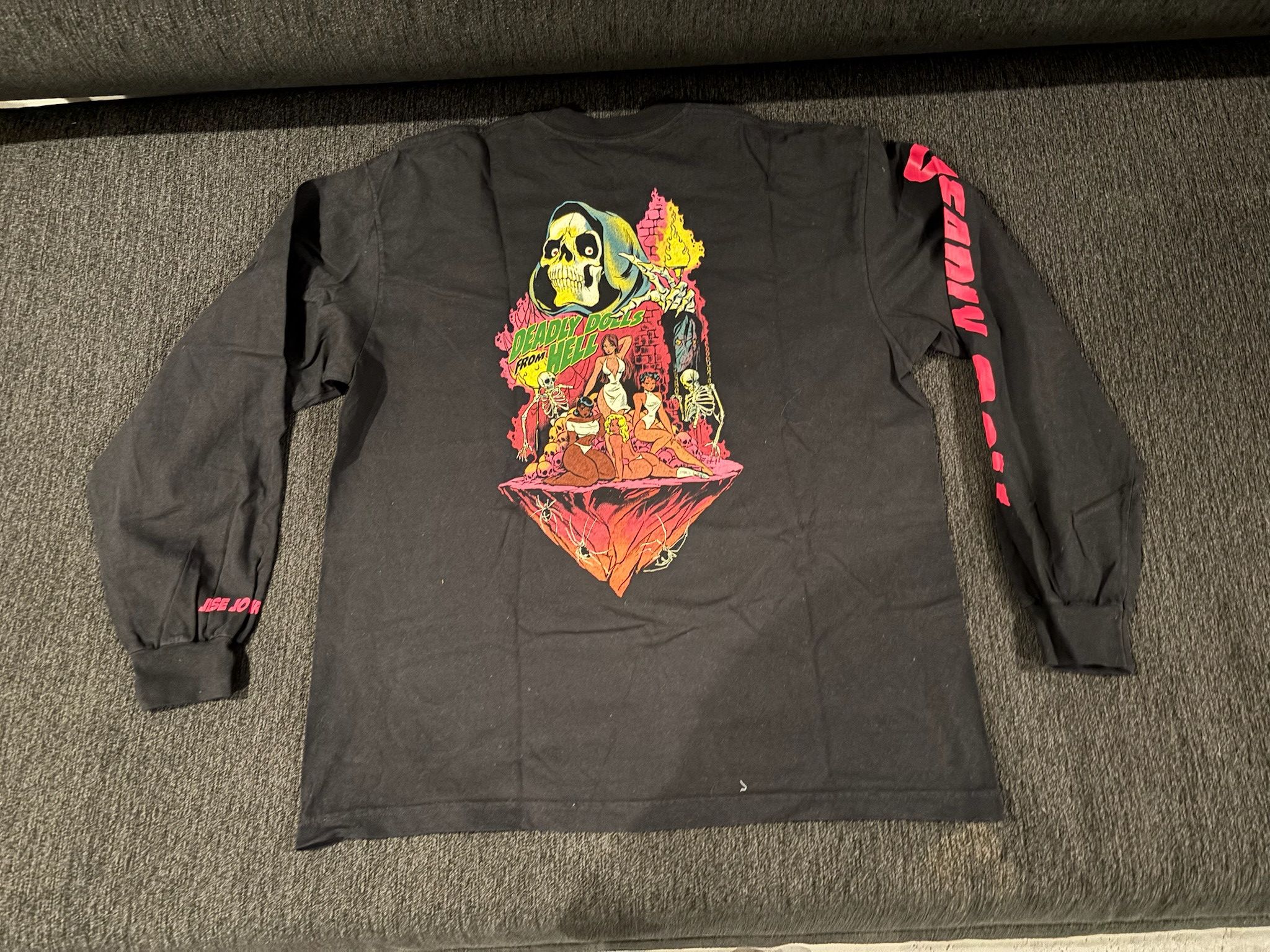 Deadly Doll Deadly Doll "From Hell" Long Sleeve T-Shirt Size US L / EU 52-54 / 3 - 1 Thumbnail