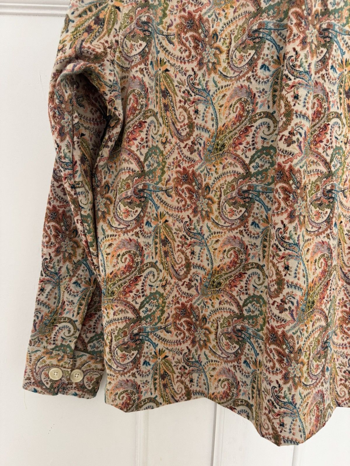 Corridor Corridor Paisley Jacquard Military Jacket XS Size US XS / EU 42 / 0 - 12 Thumbnail