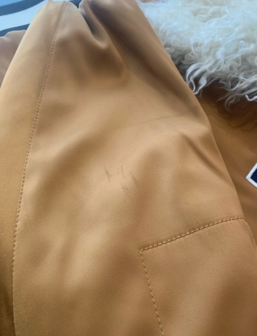 Tommy Jeans NWT Tommy Jeans Varsity Bomber Jacket Fur Collar Camel Size US XS / EU 42 / 0 - 17 Thumbnail