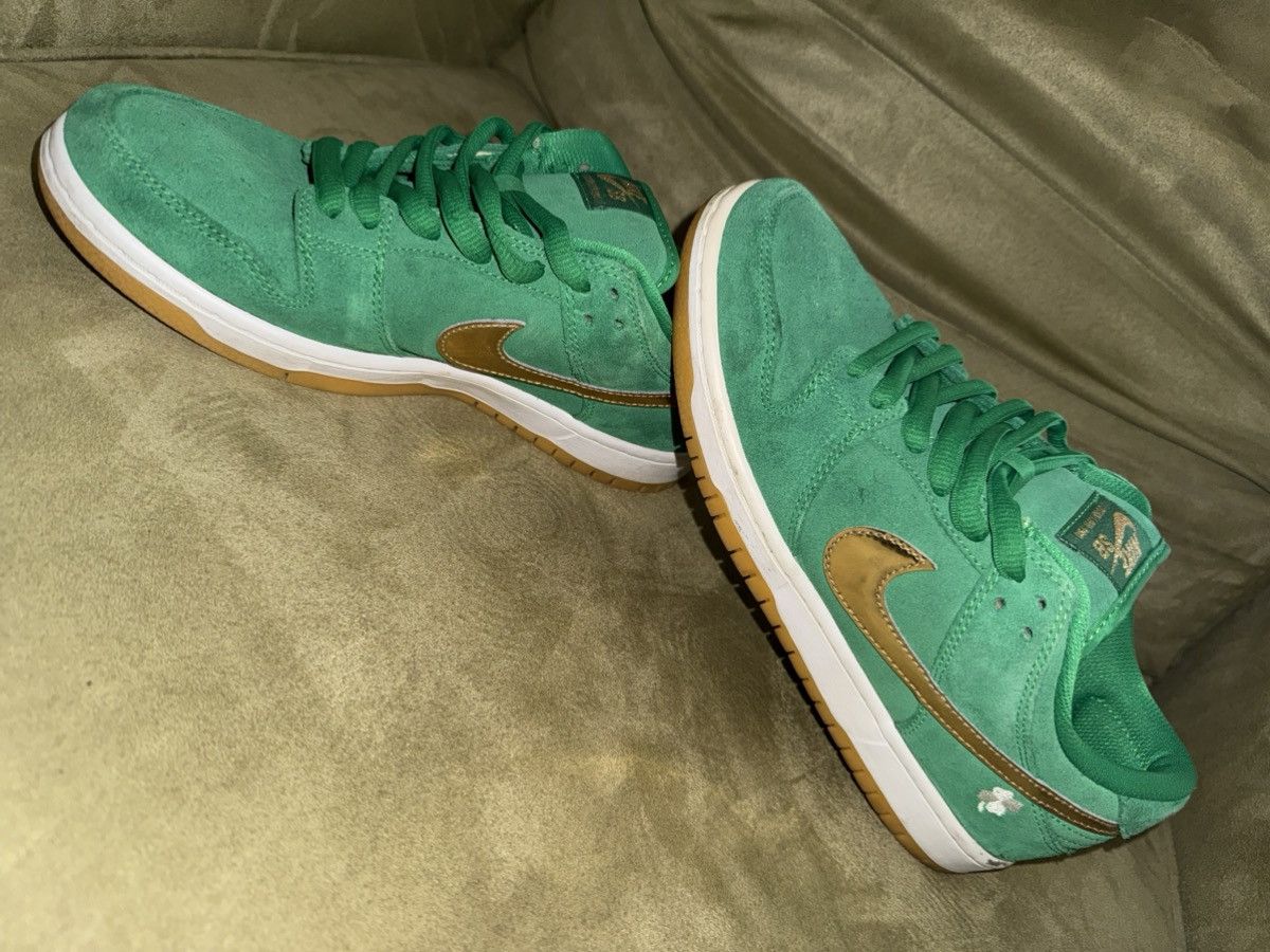 Nike Nike Dunk Low SB Pro “Saint Patrick’s Day” St Patrick VNDS!! Size US 7.5 / EU 40-41 - 2 Thumbnail
