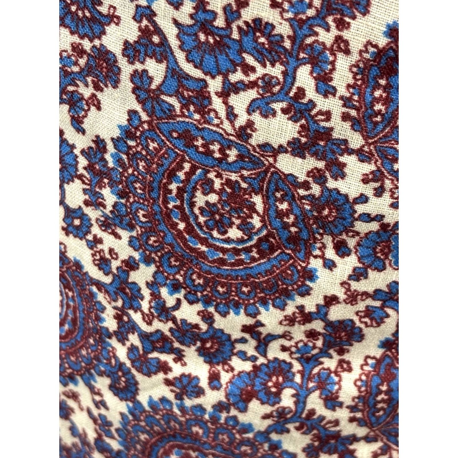 J.Crew J.CREW Top Women’s L Fleur Sleeveless Paisley Floral Ruffle Neck Blouse Linen Shirt Blouse Linen Multicolor Women Regular L Size L / US 10 / IT 46 - 6 Thumbnail
