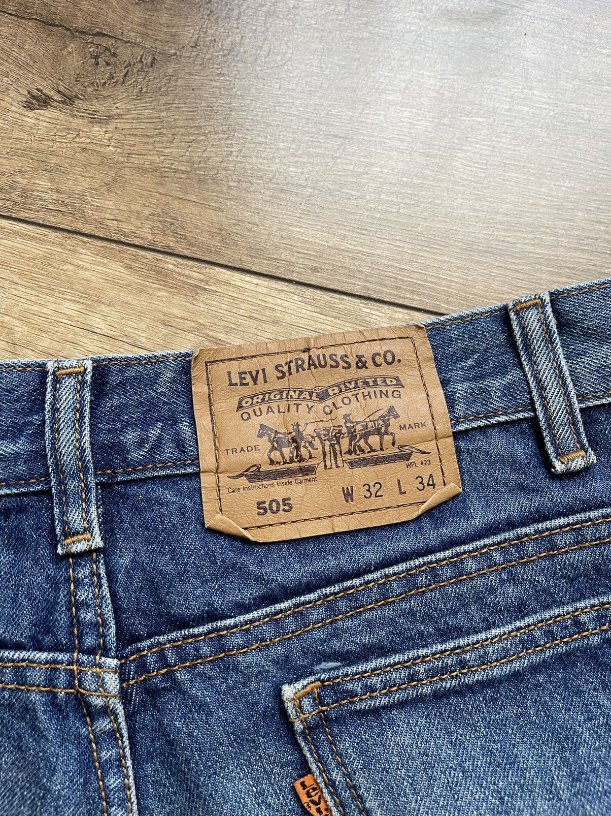 Levi's Vintage Clothing Levis Levi’s Orange Tab Vintage Denim Jeans 80s Size US 32 / EU 48 - 8 Thumbnail