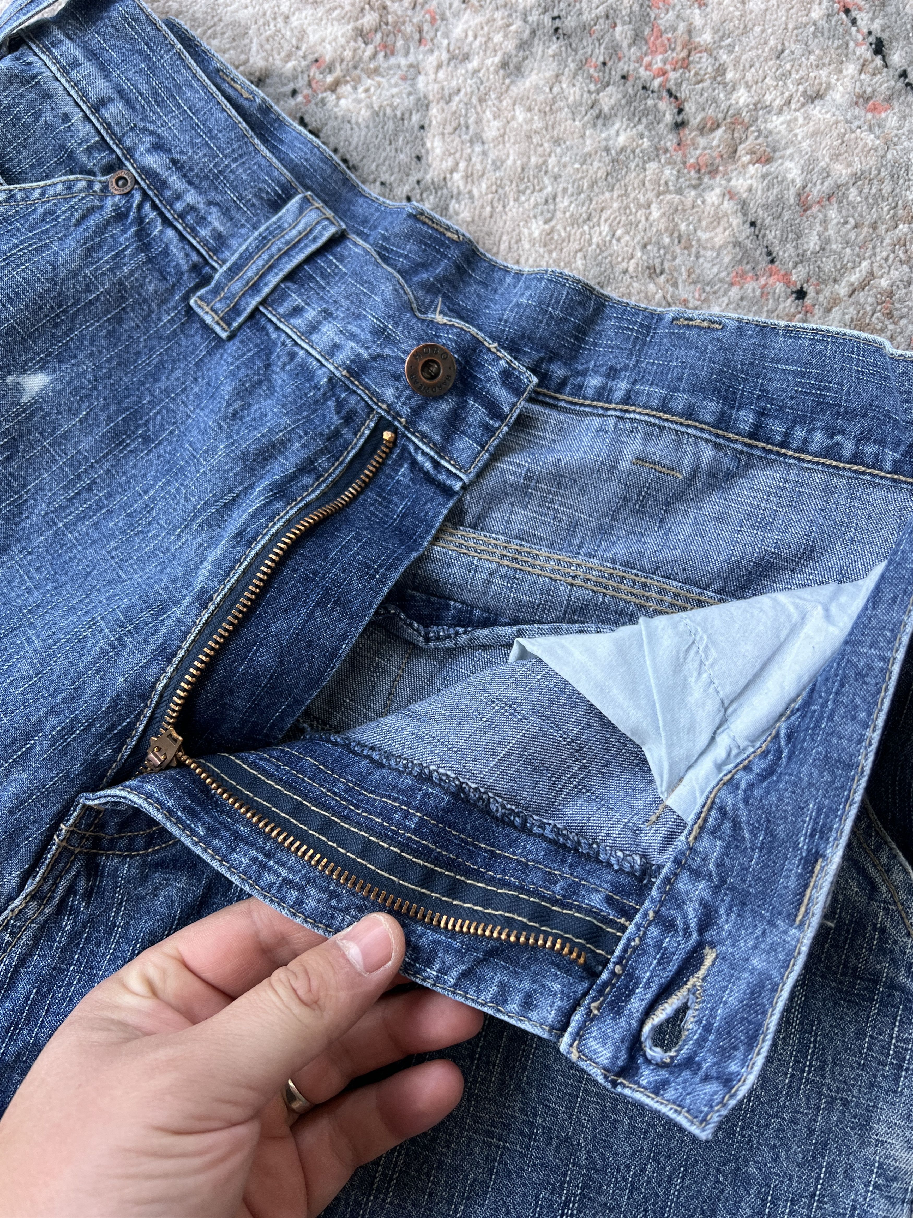 Hobo Hobo Baggy Vintage Denim Pants Size US 32 / EU 48 - 7 Thumbnail