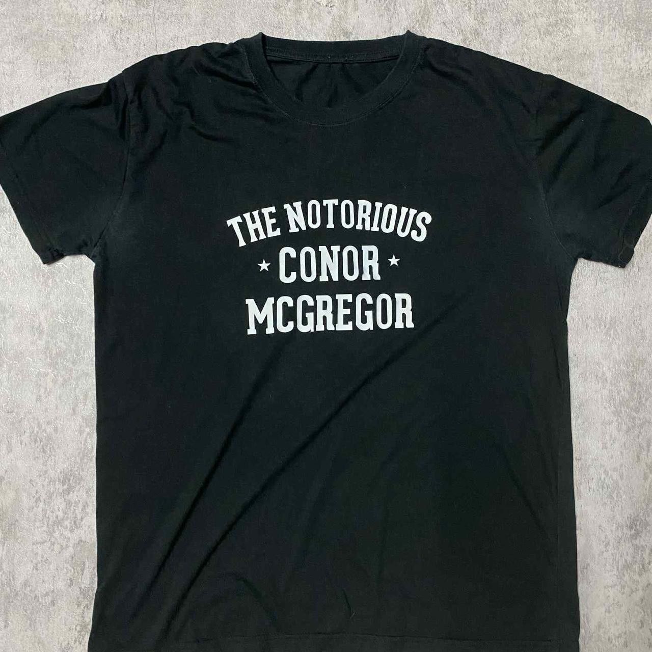 Other Conor McGregor Notorious black cotton T-shirt #UFC Size US M / EU 48-50 / 2 - 1 Thumbnail