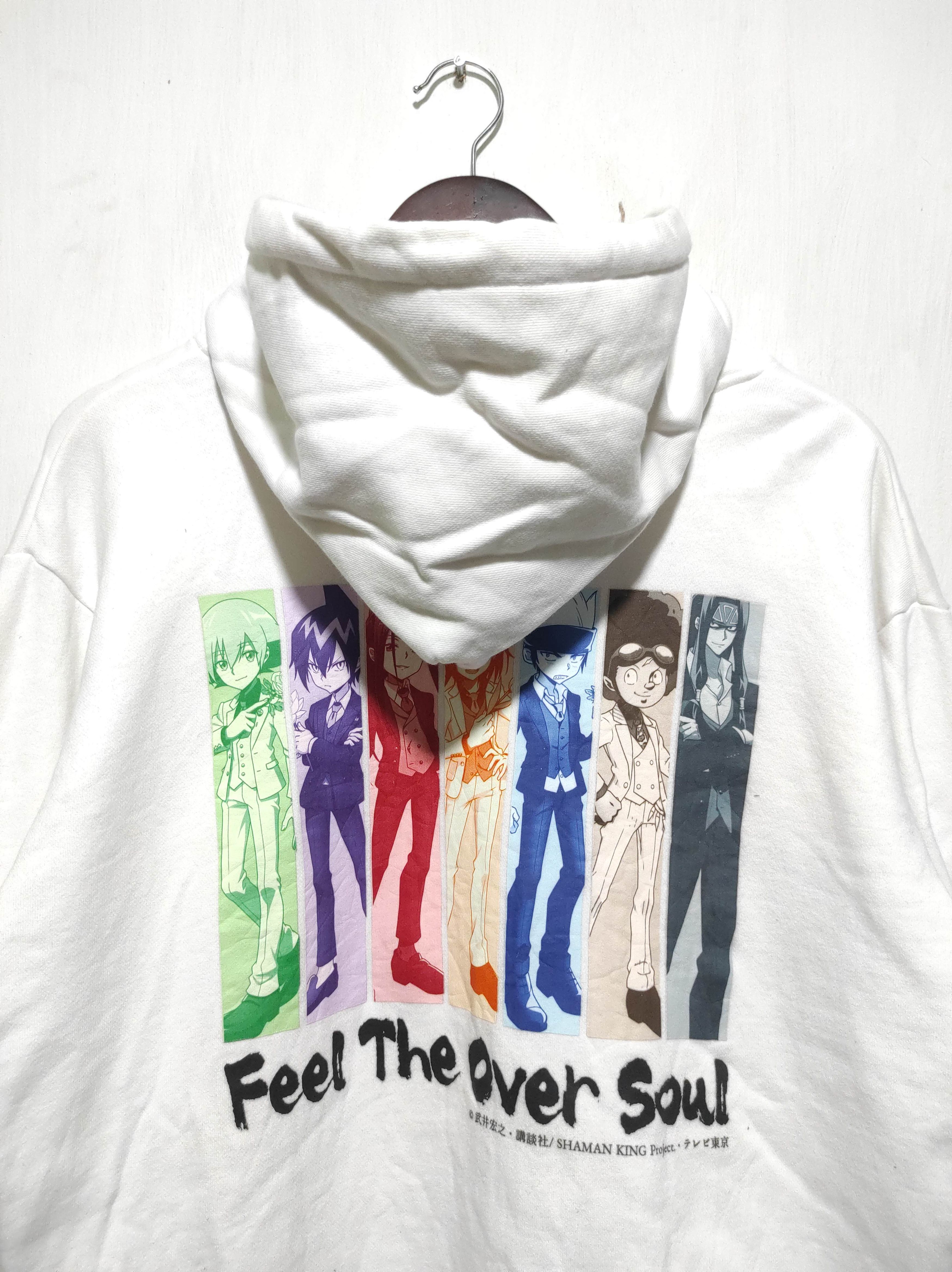 Anime SHAMAN KING Sayaka Yamashiro Japanese Anime Cartoon Hoodie Size US L / EU 52-54 / 3 - 3 Thumbnail