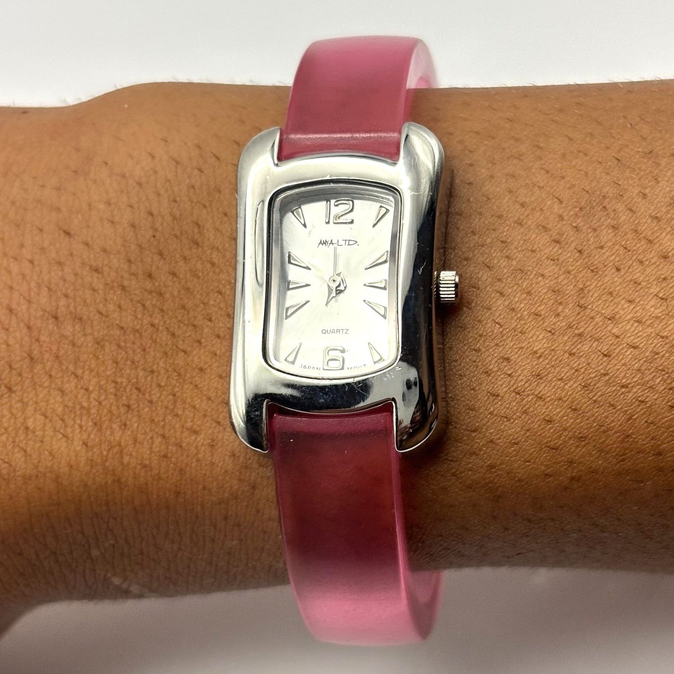 Other Y2K Silver & Pink Watch Size ONE SIZE - 1 Thumbnail