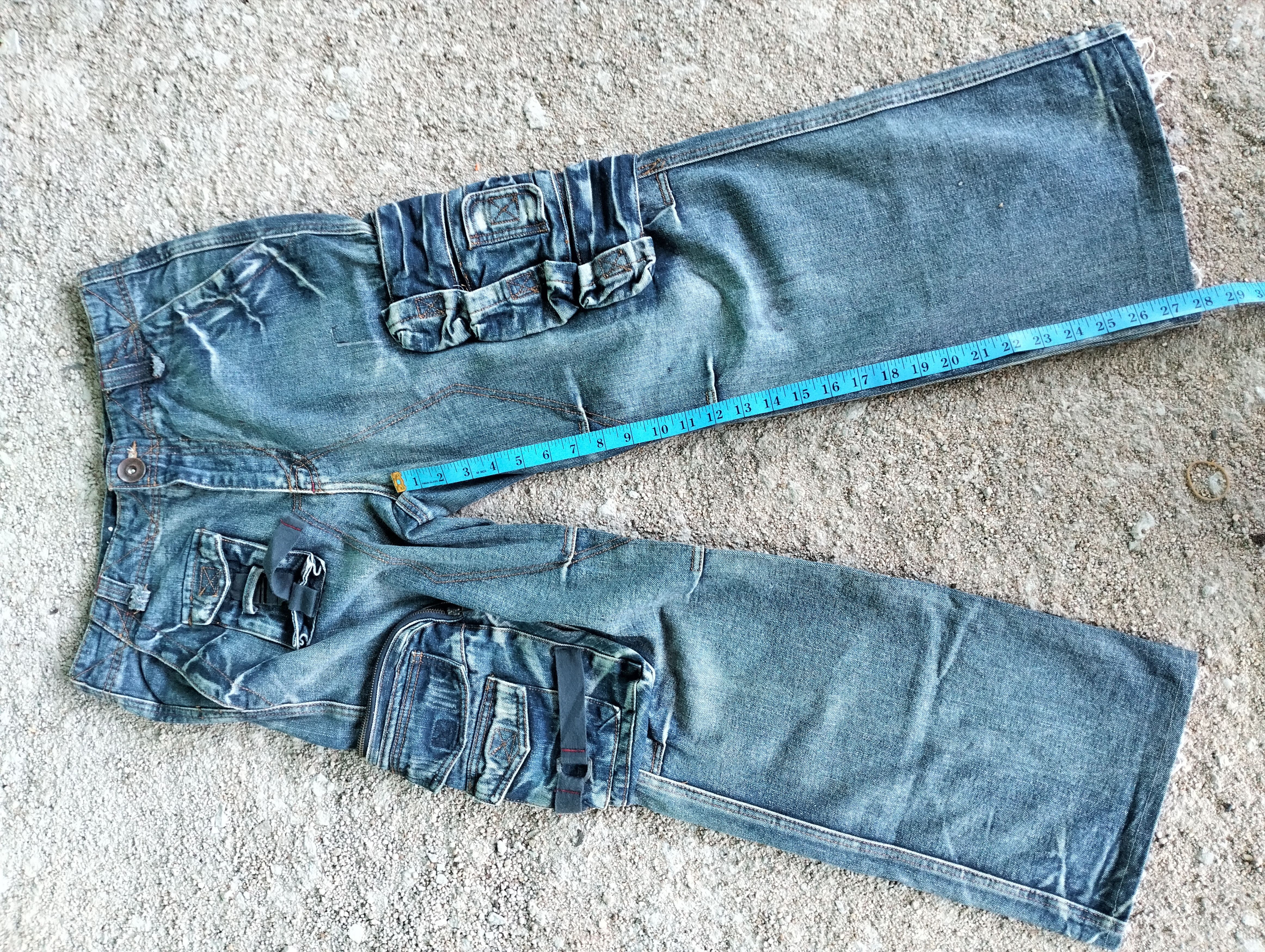 Other Streetwear utility denim cargo jeans Size US 34 / EU 50 - 9 Thumbnail