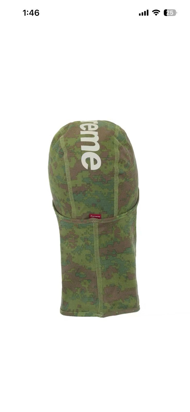 Supreme Supreme Heat Reactive Digi Camo Balaclava Size ONE SIZE - 5 Thumbnail