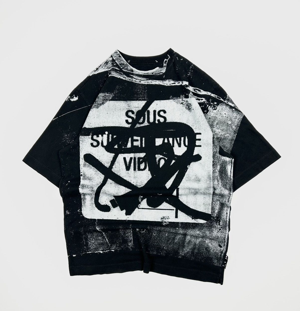 Off-White Rare OFF-WHITE Under Surveillance Skate T-shirt Size US M / EU 48-50 / 2 - 1 Thumbnail