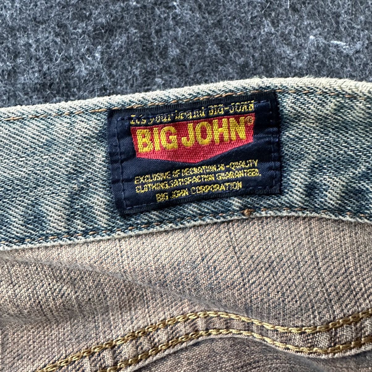 Big John Vintage Big John Regular Baggy Mudwash Denim 32x30 D684 Size US 32 / EU 48 - 14 Thumbnail