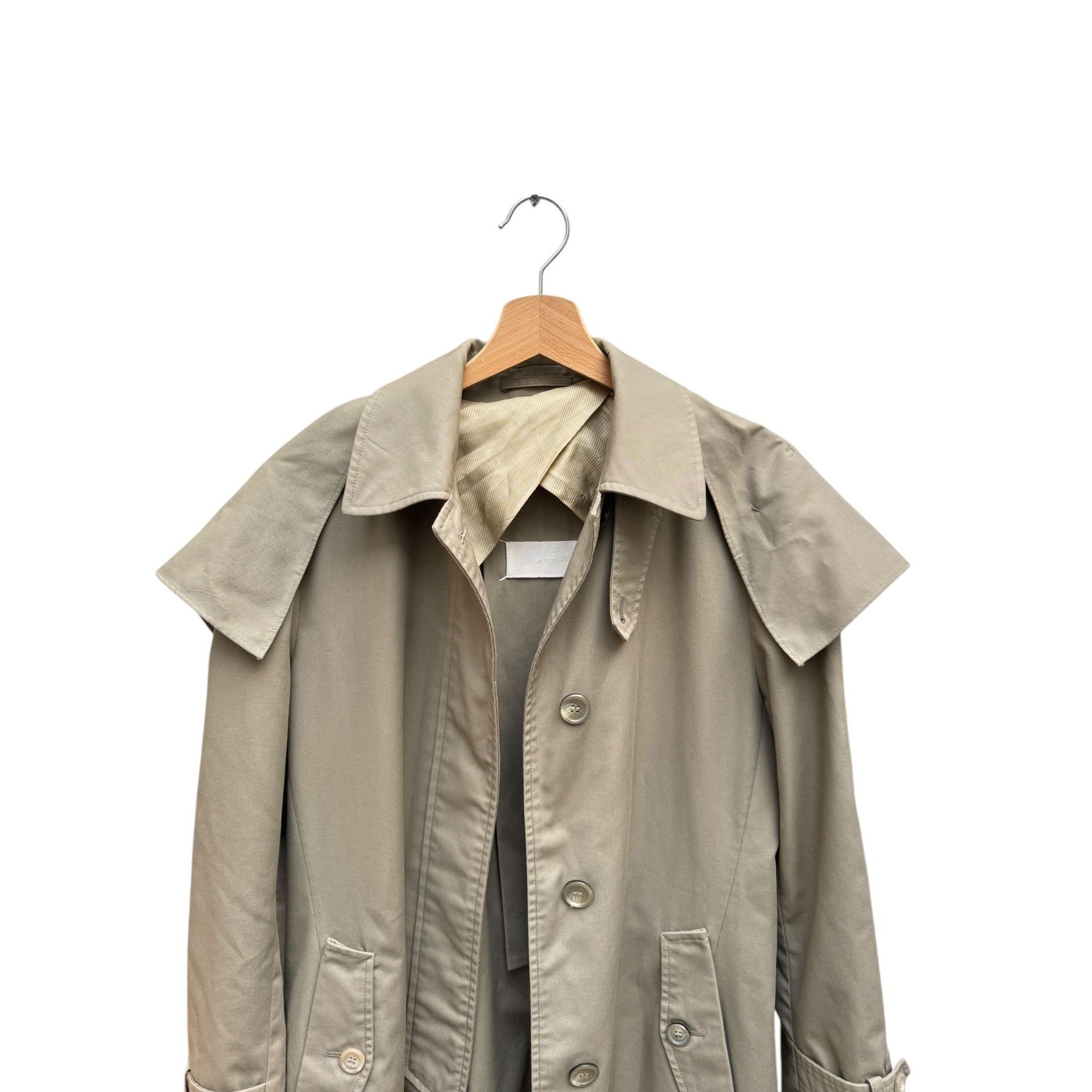 Maison Margiela Martin Margiela FW 2001 Kaki Beige Trench Coat Size IT 40 Size S / US 4 / IT 40 - 3 Thumbnail