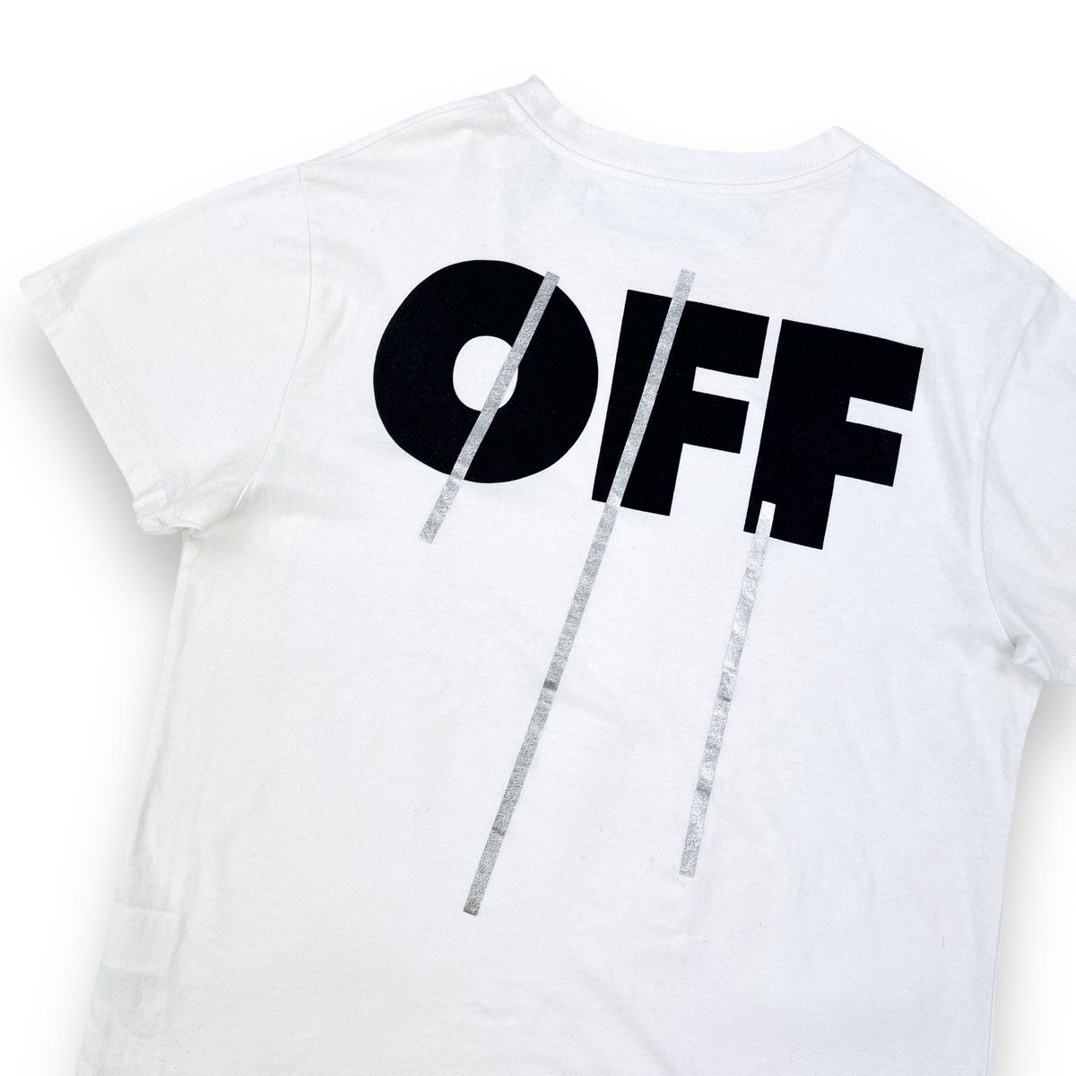 Off-White Off-White Off Print White T Shirt Size US M / EU 48-50 / 2 - 1 Thumbnail