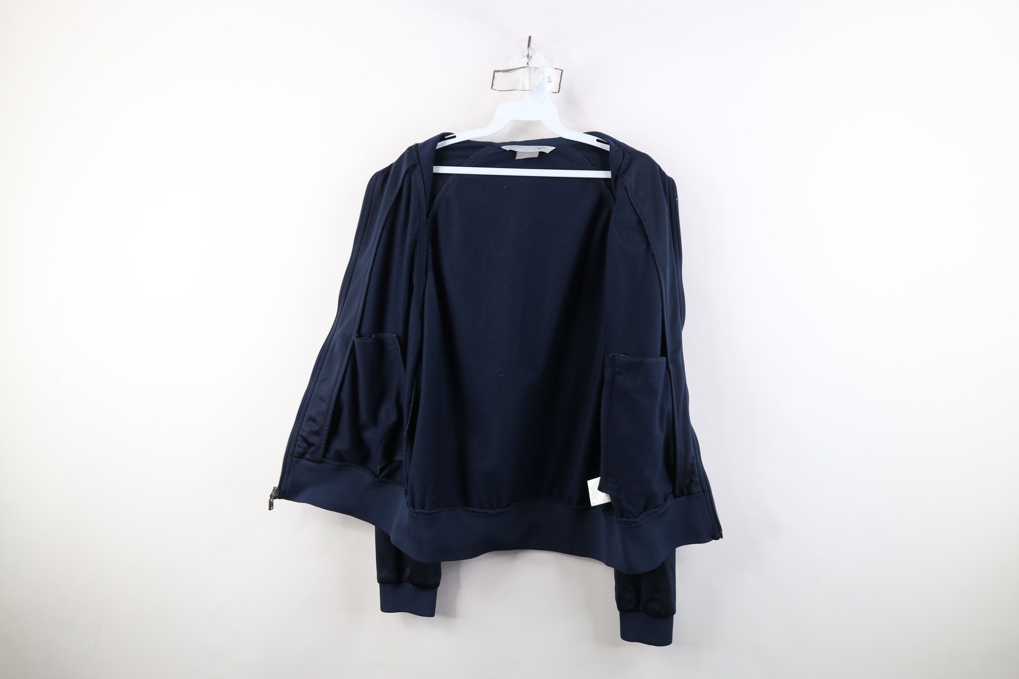 Nike Vintage Y2K Nike Mens Mini Swoosh Tennis Track Jacket Blue Size M / US 6-8 / IT 42-44 - 11 Thumbnail