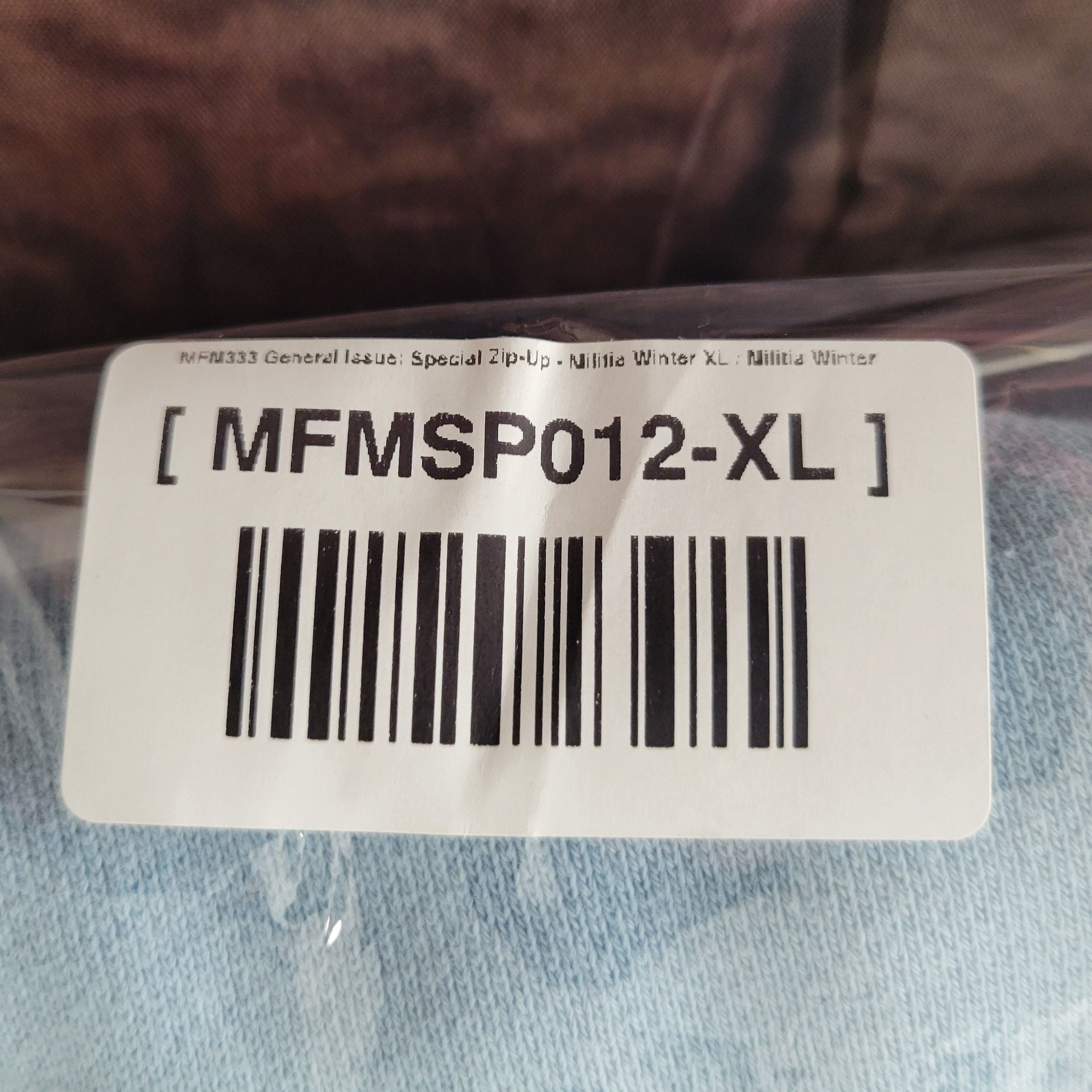 murd333r.fm MFM333 General Issue: Special Ops Zip-Up Size US XL / EU 56 / 4 - 10 Thumbnail