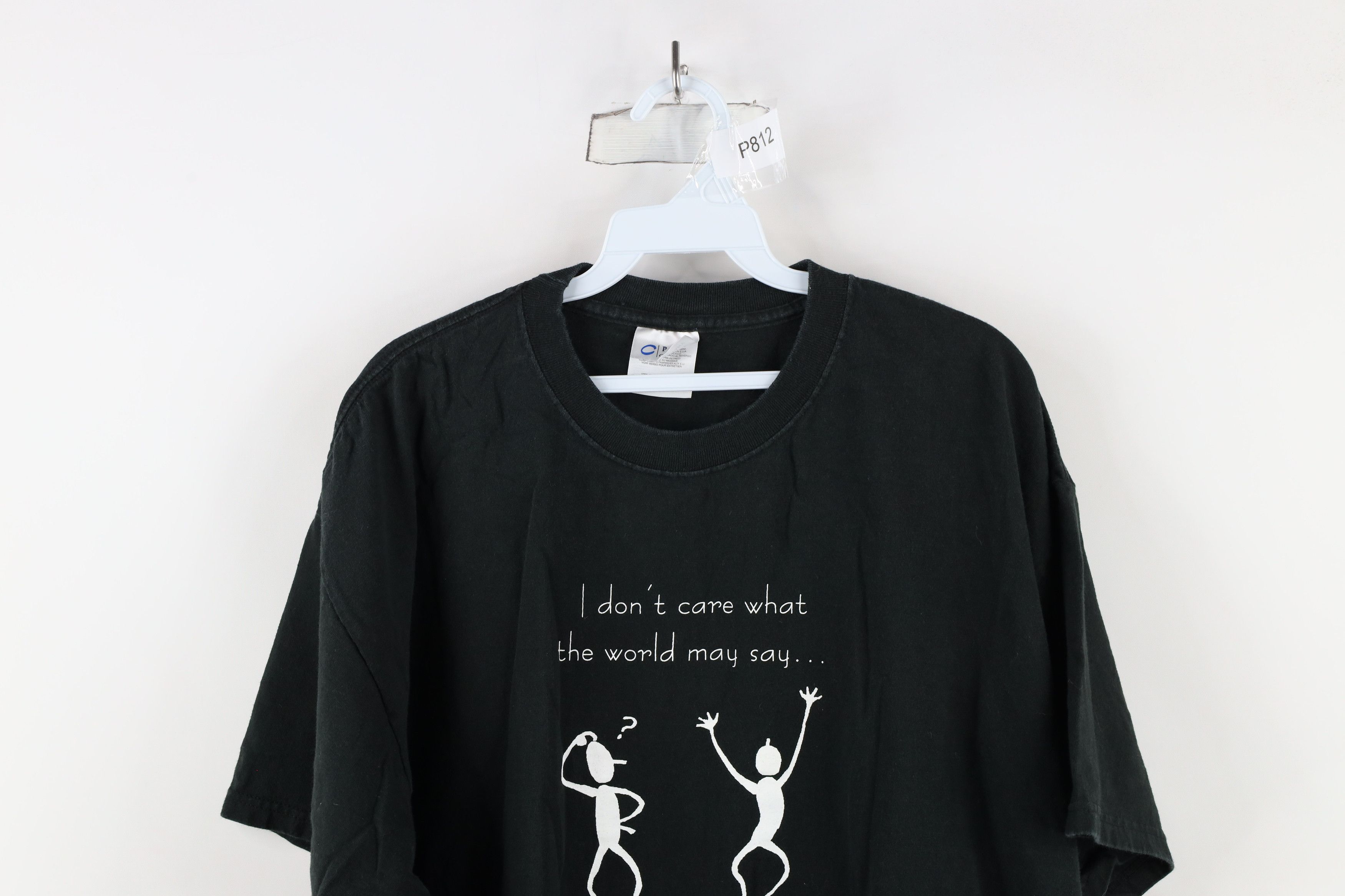 Vintage Vintage Streetwear I'm Gonna Praise Him Anyway T-Shirt Size US XL / EU 56 / 4 - 2 Thumbnail