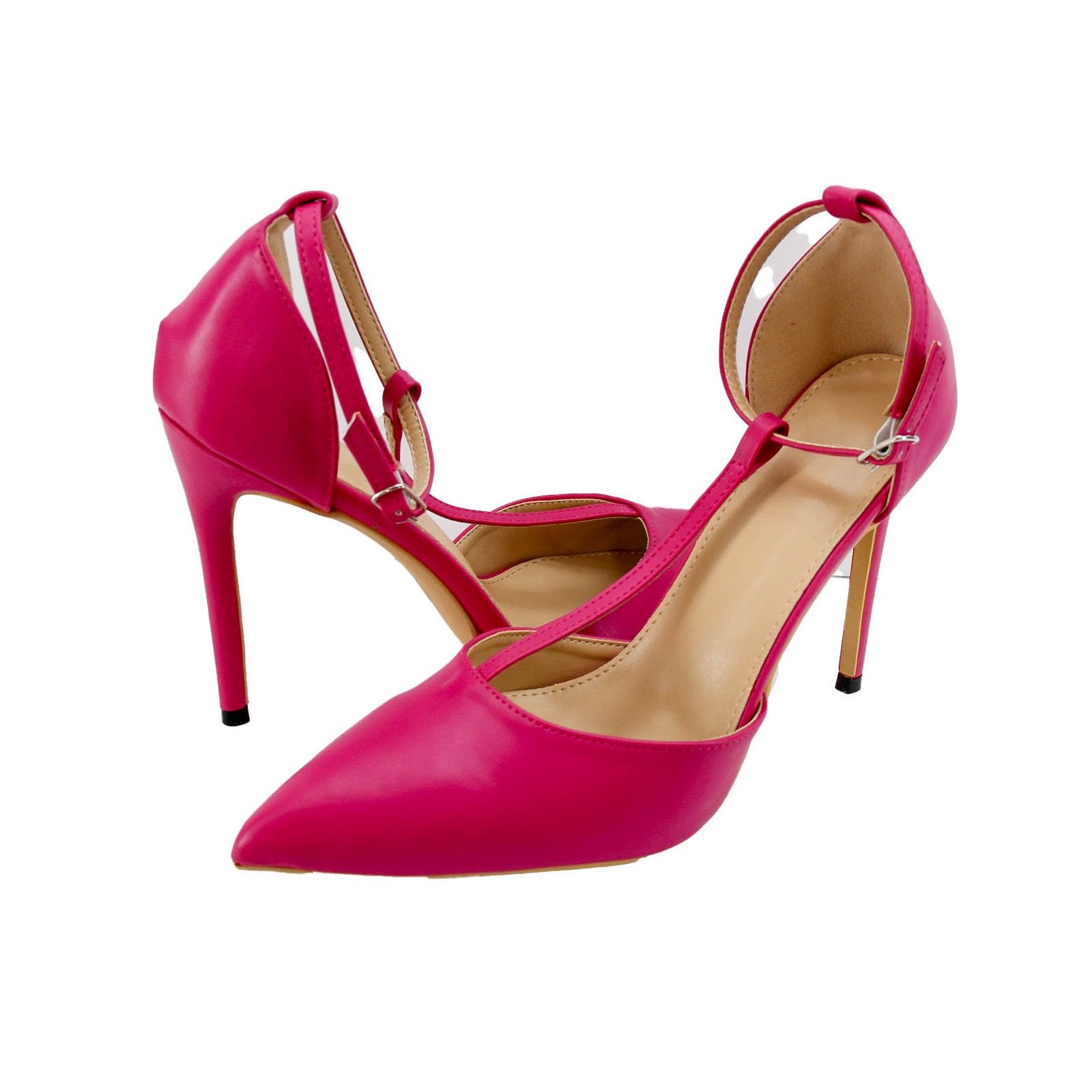 Shein NEW Shein Women Pink Ankle Strap Point Toe Heel US9.5 Euro40 Size US 9.5 / IT 39.5 - 7 Thumbnail