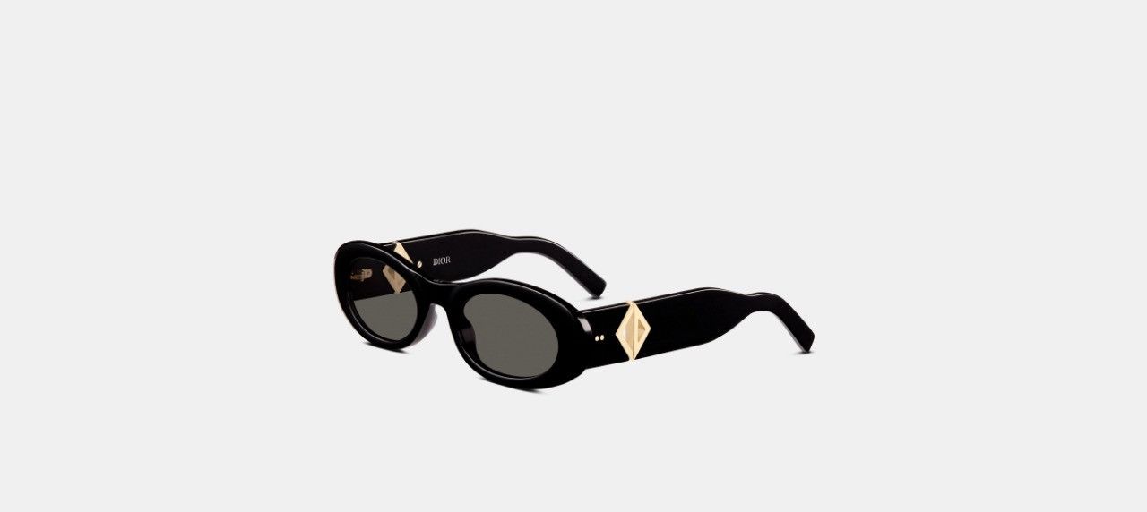 image of Dior O1W1Db10524 Size: Os Cd Diamond Sunglasses In Black, Men's
