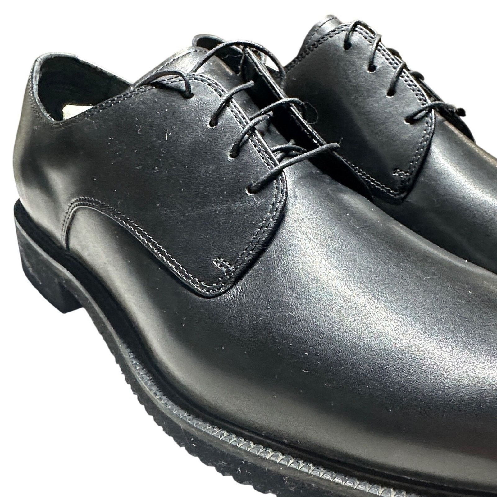 Rockport Rockport Counsel Black Leather Oxford Derby Shoes Men 13 NWT Size US 13 / EU 46 - 3 Thumbnail