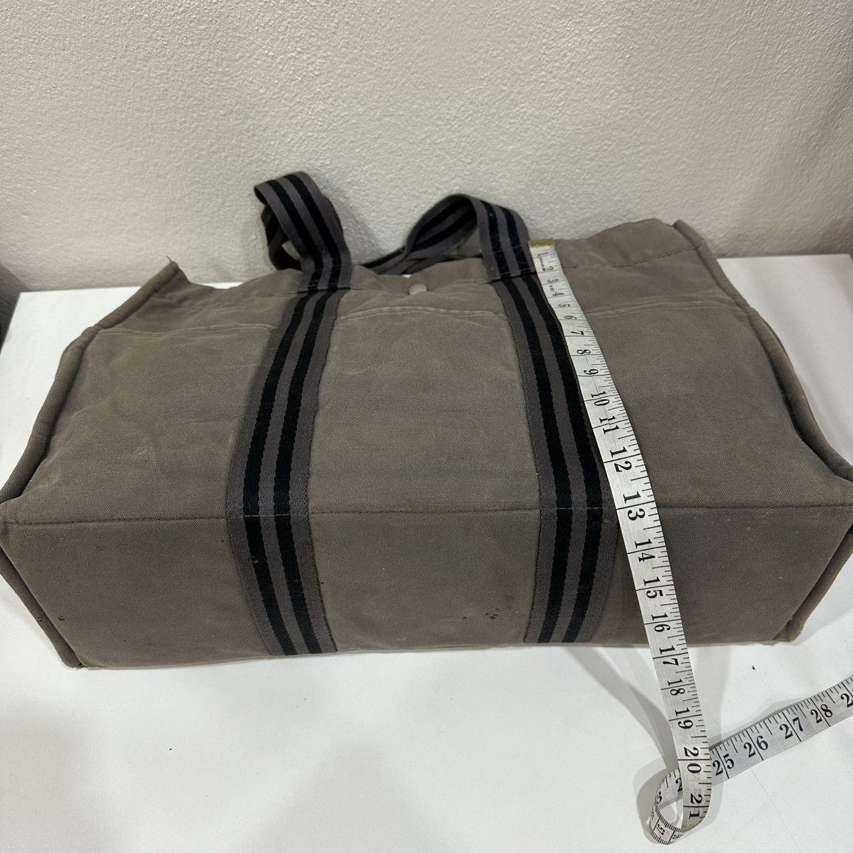 Hermes ‼️LASTDROP‼️ HERMES FOURRE TOUT GM CANVAS TOTE BAG Size ONE SIZE - 7 Thumbnail