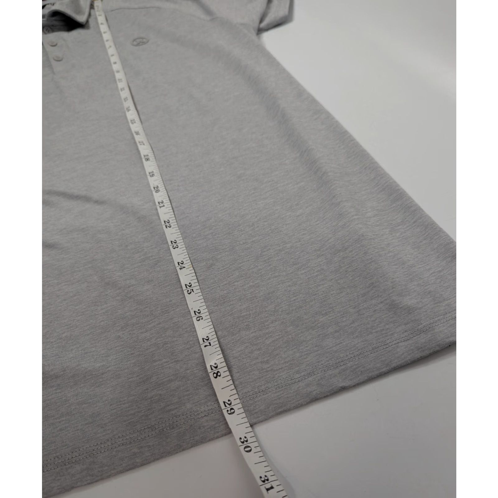 Hurley Hurley Polo Shirt Men's XL Heather Light Grey Lightweight Beach Performance Size US XL / EU 56 / 4 - 4 Thumbnail