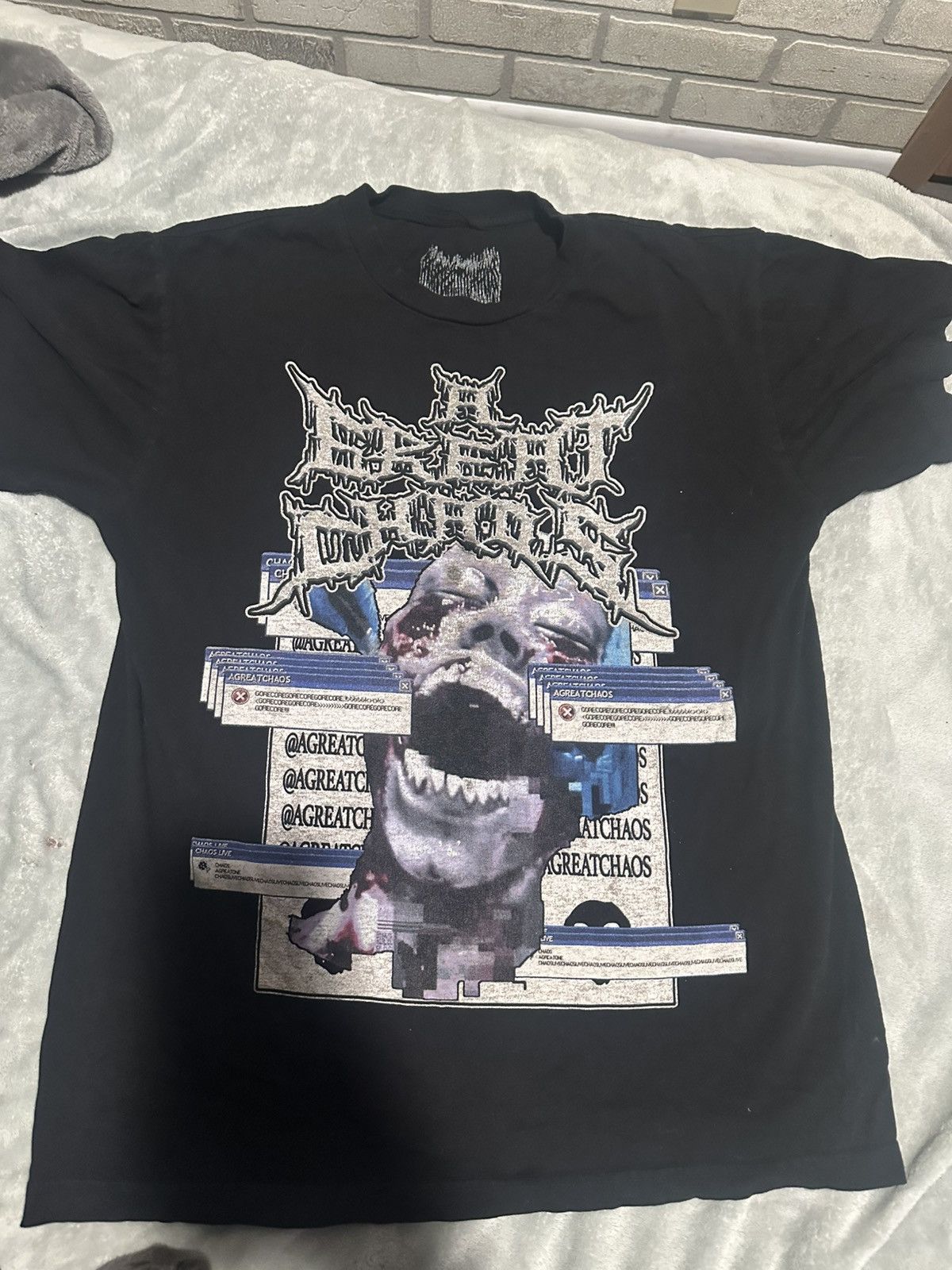 Ken Carson A Great Chaos Tour Shirt Size US M / EU 48-50 / 2 - 1 Thumbnail