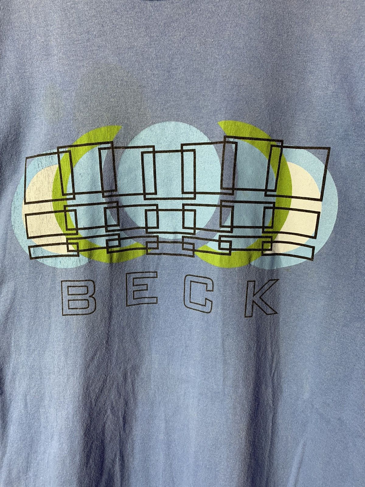 Band Tees Steals! Vintage Y2K Beck American Singer Band Tees Size US M / EU 48-50 / 2 - 3 Thumbnail