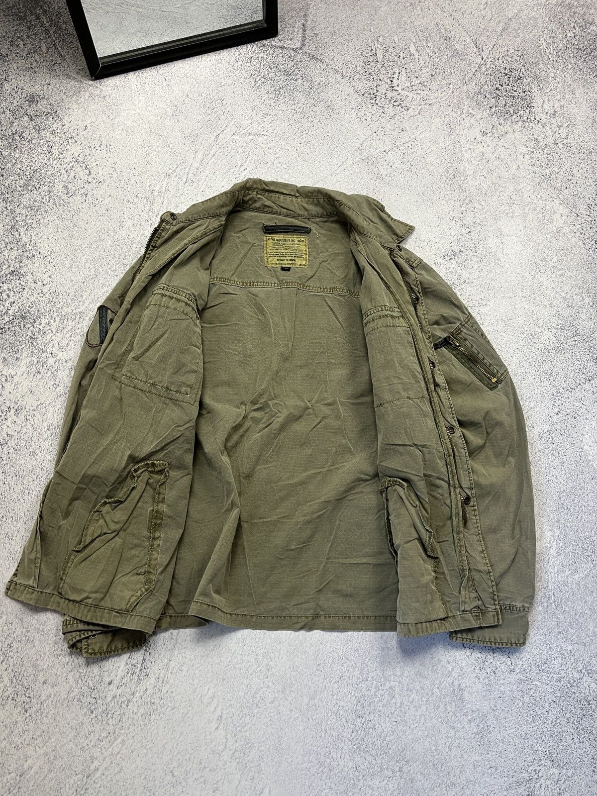 Alpha Industries Alpha Industries Jacket Field M 65 Utility Cargo 90’s Army Size US XL / EU 56 / 4 - 7 Thumbnail
