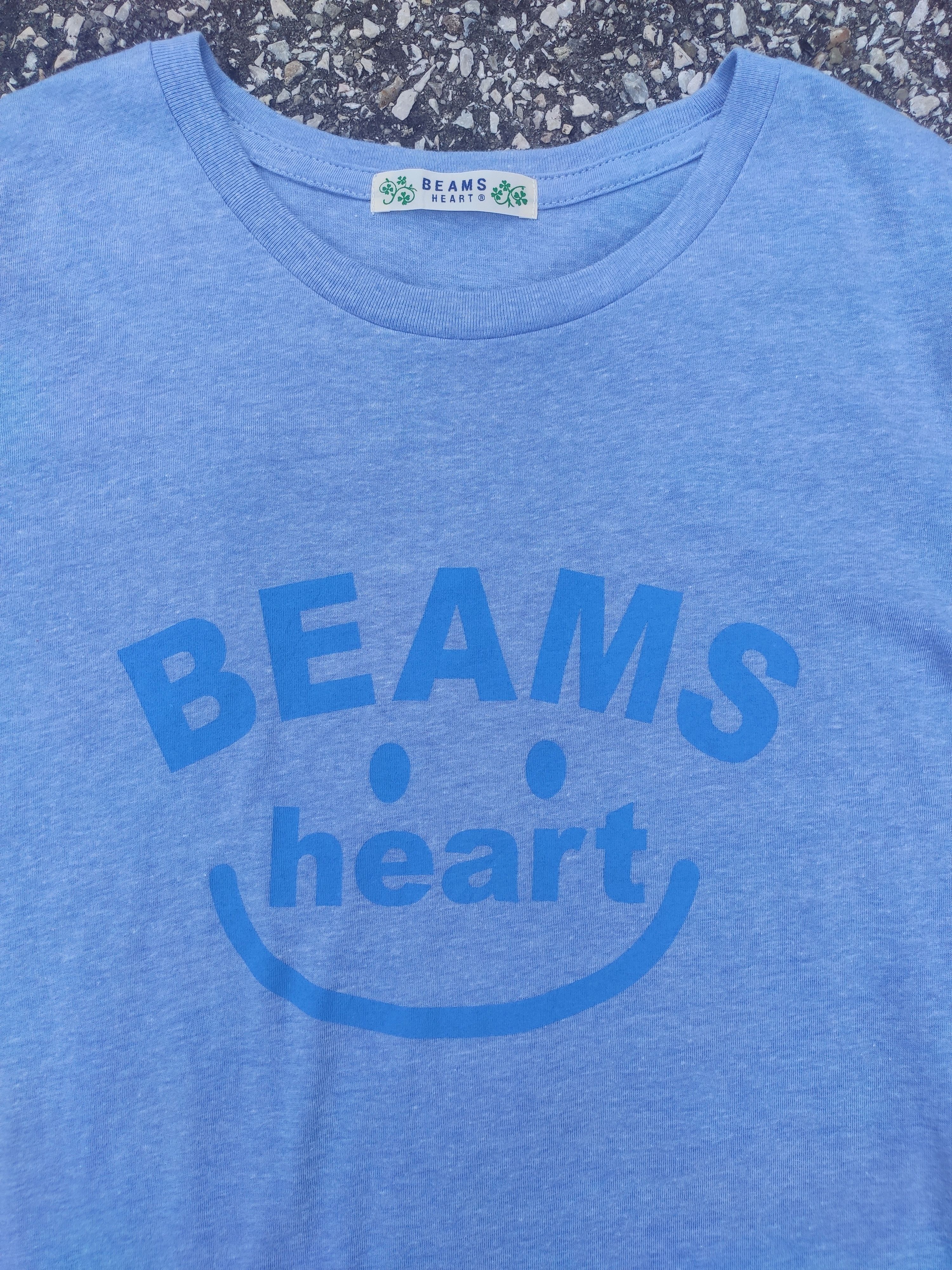 Beams Plus × Japanese Brand BEAMS Heart Smiley Tee Size M / US 6-8 / IT 42-44 - 4 Thumbnail