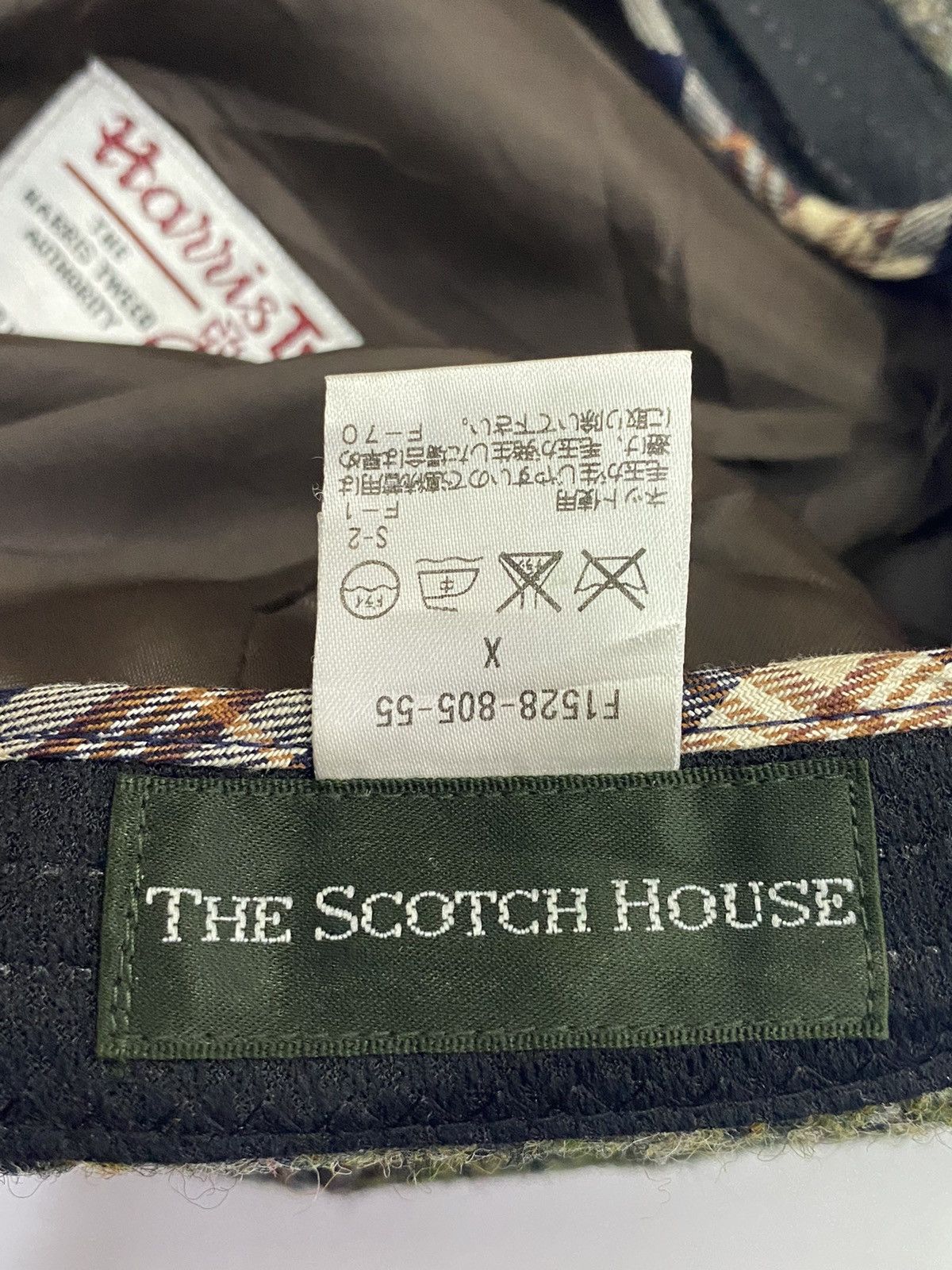 Harris Tweed Set Combo Harris Tweed Cap And Glove Size ONE SIZE - 24 Thumbnail