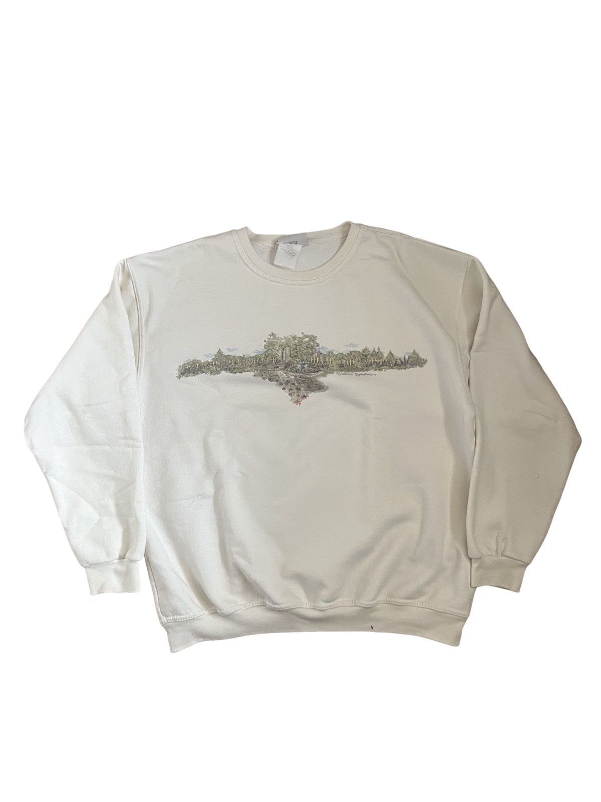 Northern Reflections × Vintage Vintage 90’s Northern Reflections Crewneck Sweater Print Size US L / EU 52-54 / 3 - 1 Thumbnail