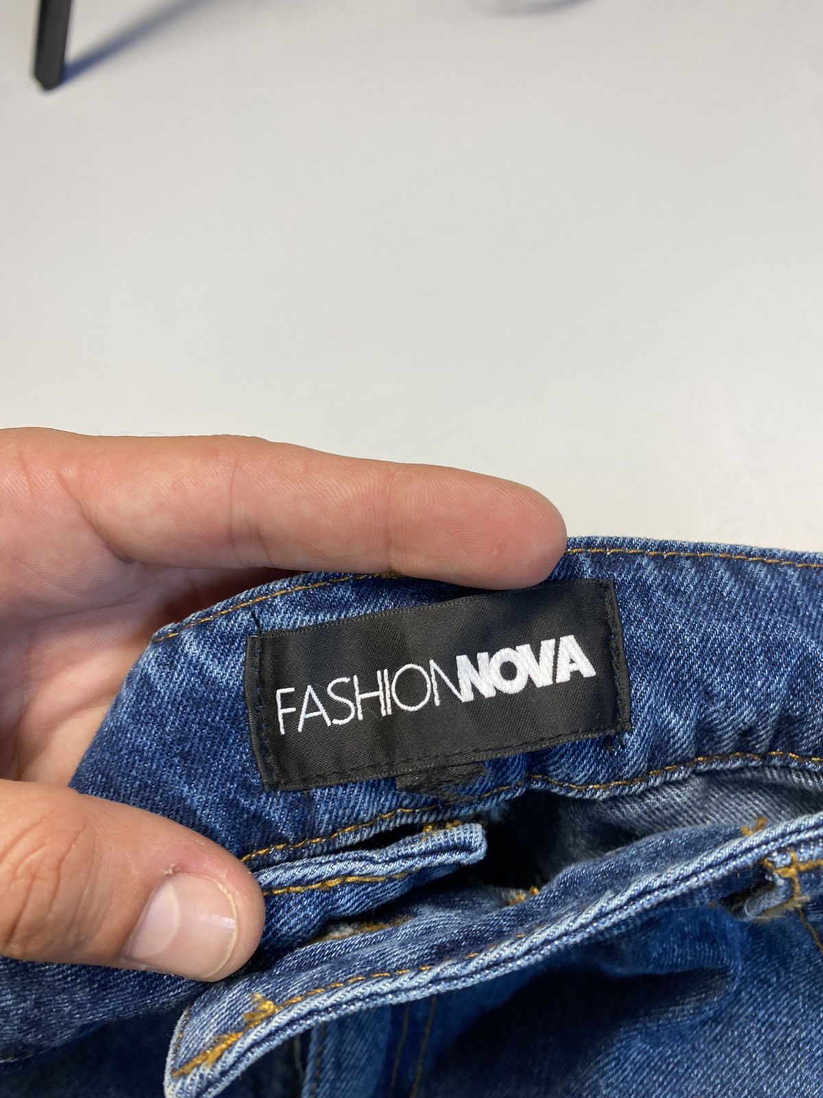 Fashion Nova × Vintage Fashion Nova Y2k Baggy Rap Multi Pocket Jeans Pants Jnco Size US 36 / EU 52 - 8 Thumbnail
