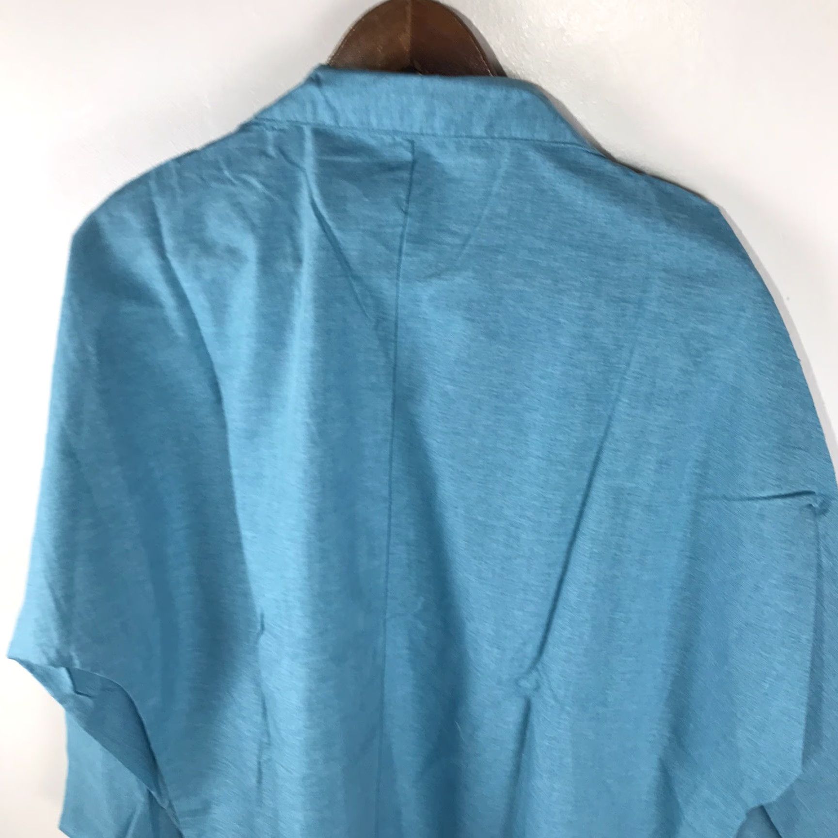 Vintage MissLook Blue Collared Pullover Top Women Size L Size L / US 10 / IT 46 - 5 Thumbnail