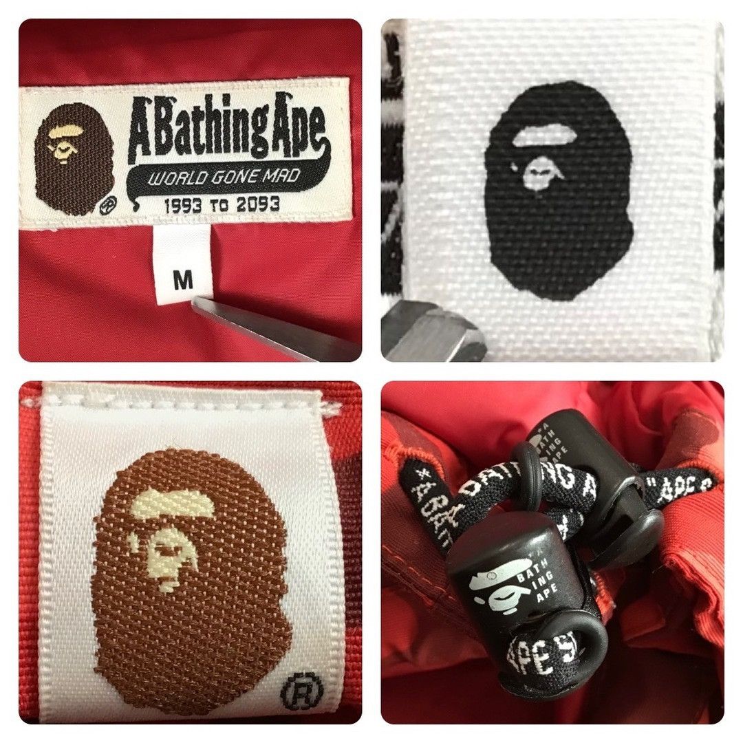 Bape BAPE Red Camo Puffer Down Jacket a bathing ape Size US M / EU 48-50 / 2 - 6 Thumbnail